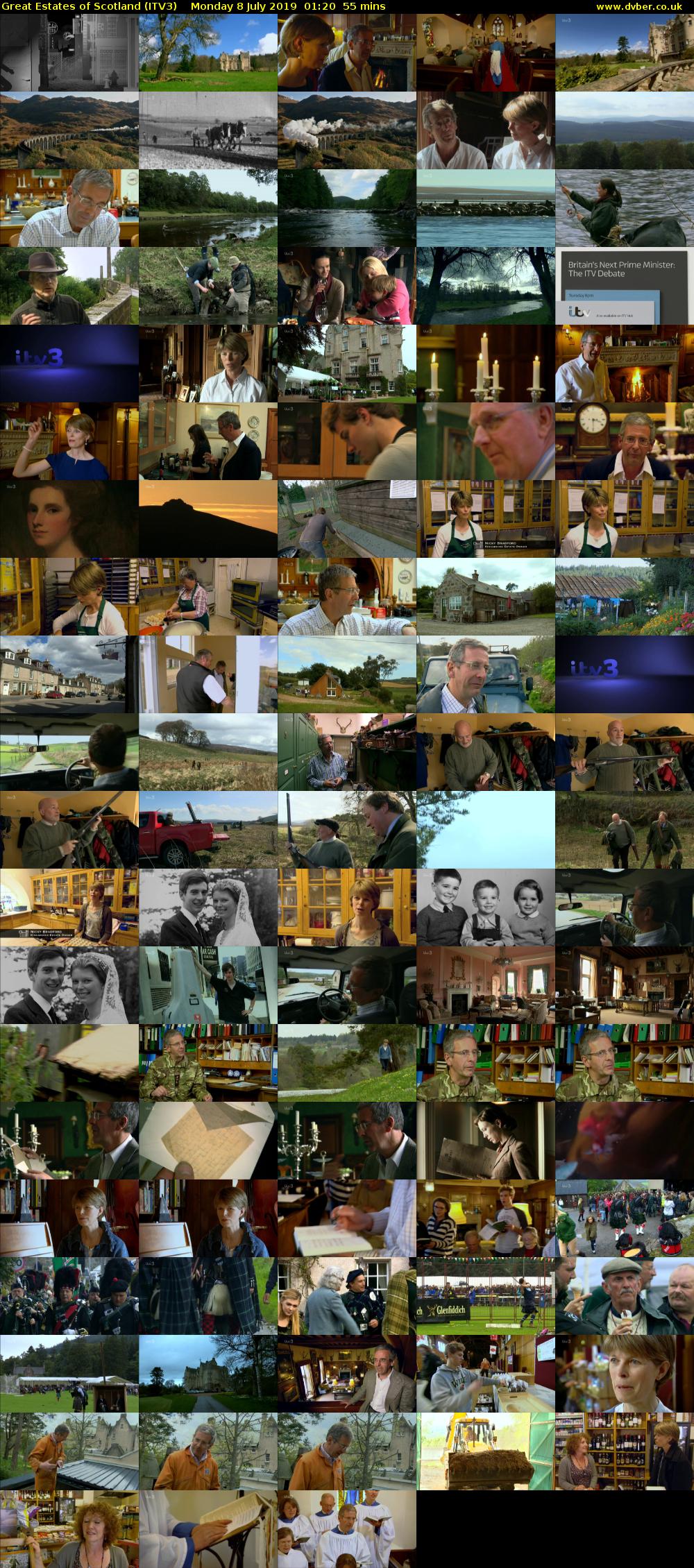 Great Estates of Scotland (ITV3) Monday 8 July 2019 01:20 - 02:15