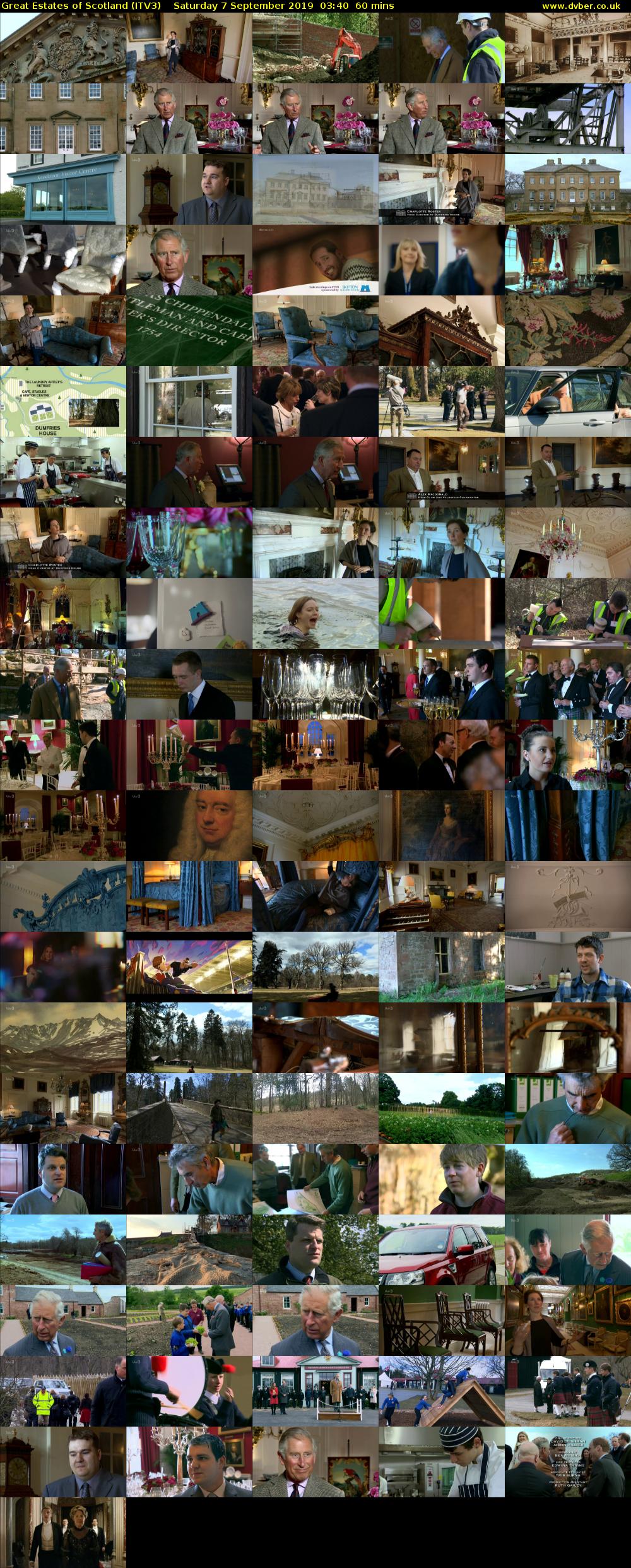 Great Estates of Scotland (ITV3) Saturday 7 September 2019 03:40 - 04:40