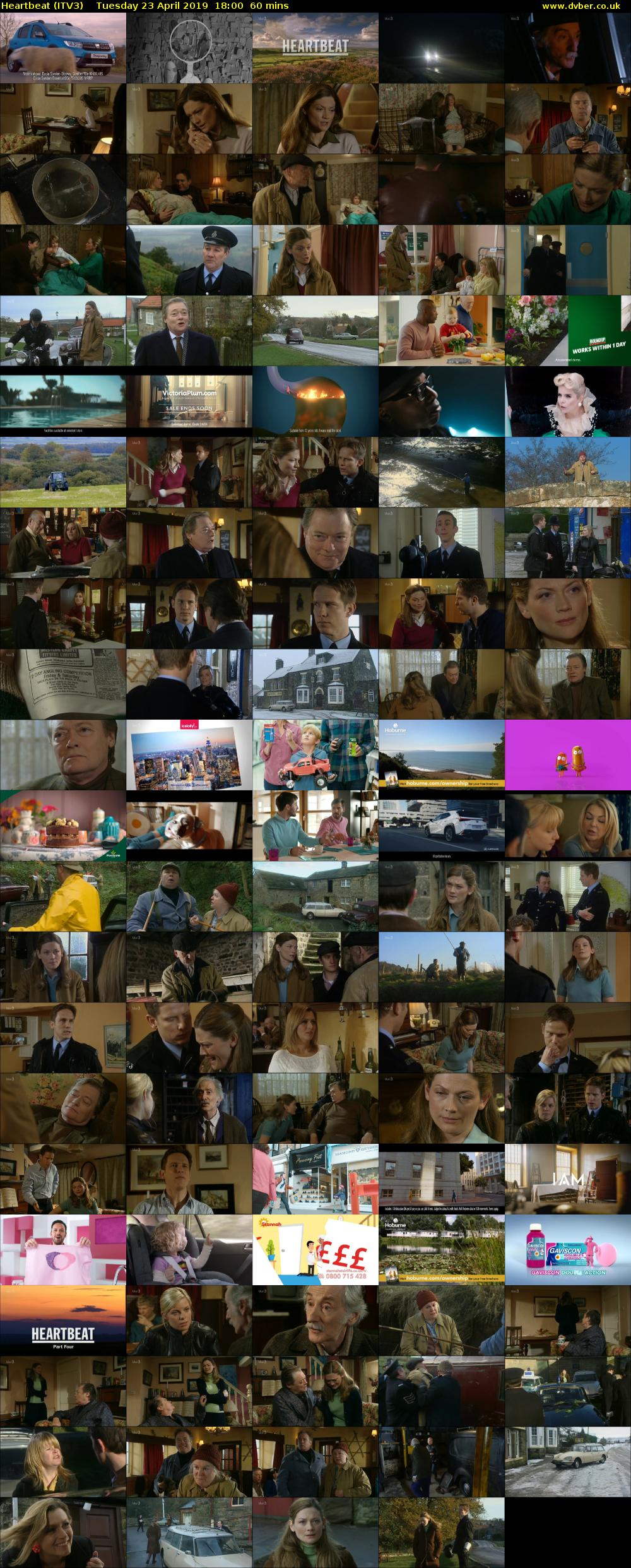 Heartbeat (ITV3) Tuesday 23 April 2019 18:00 - 19:00