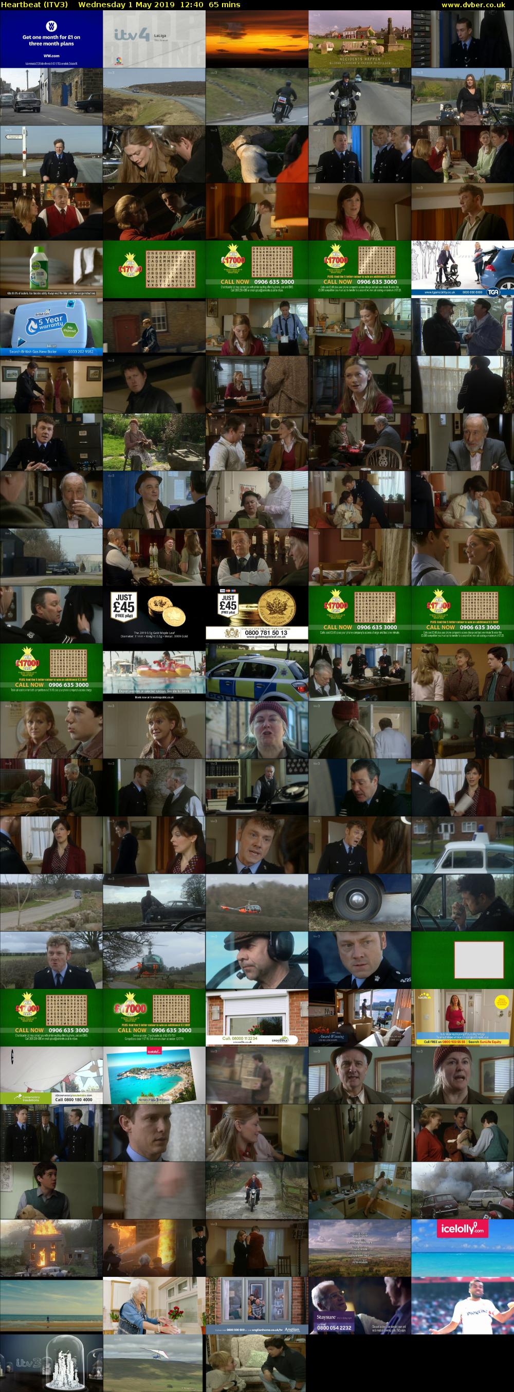 Heartbeat (ITV3) Wednesday 1 May 2019 12:40 - 13:45