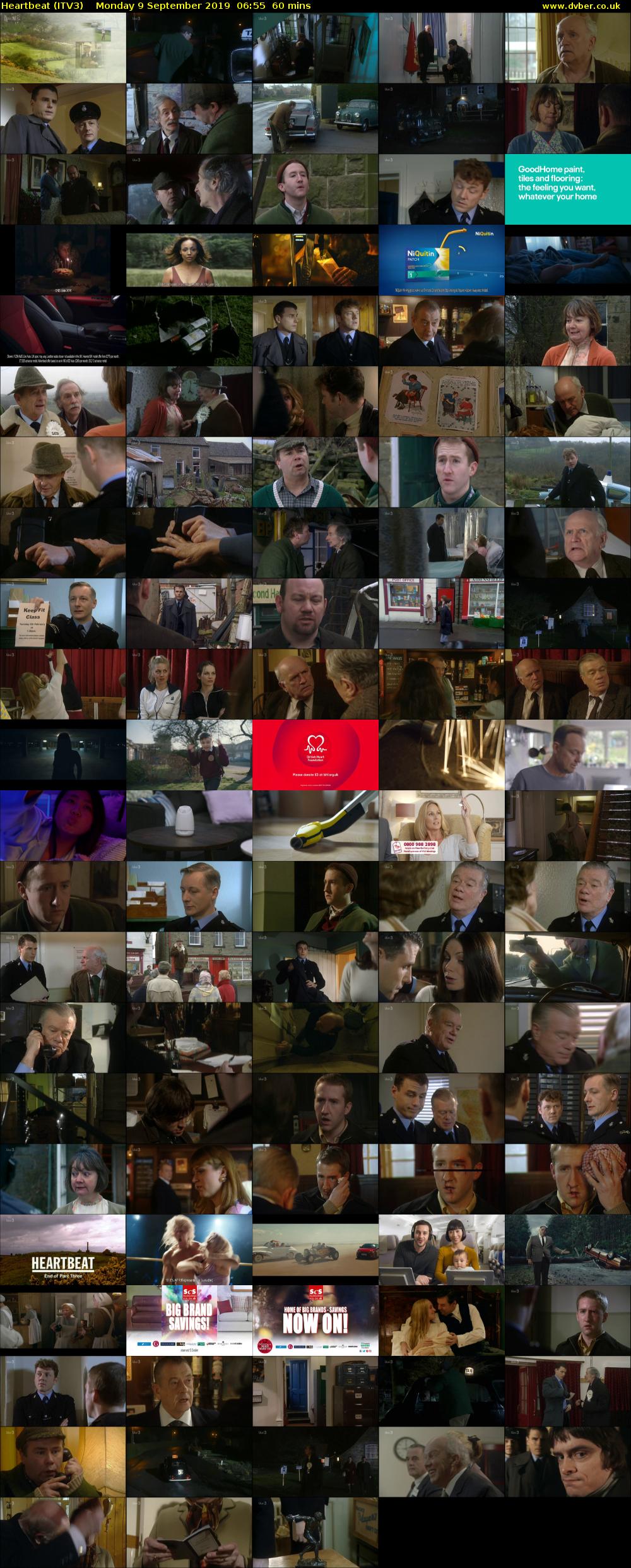 Heartbeat (ITV3) Monday 9 September 2019 06:55 - 07:55