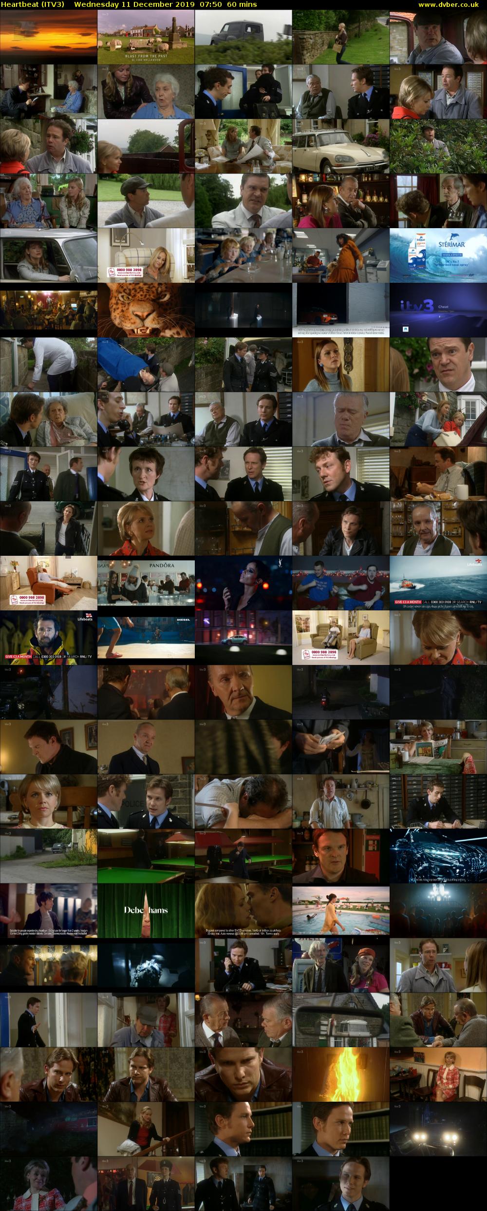 Heartbeat (ITV3) Wednesday 11 December 2019 07:50 - 08:50
