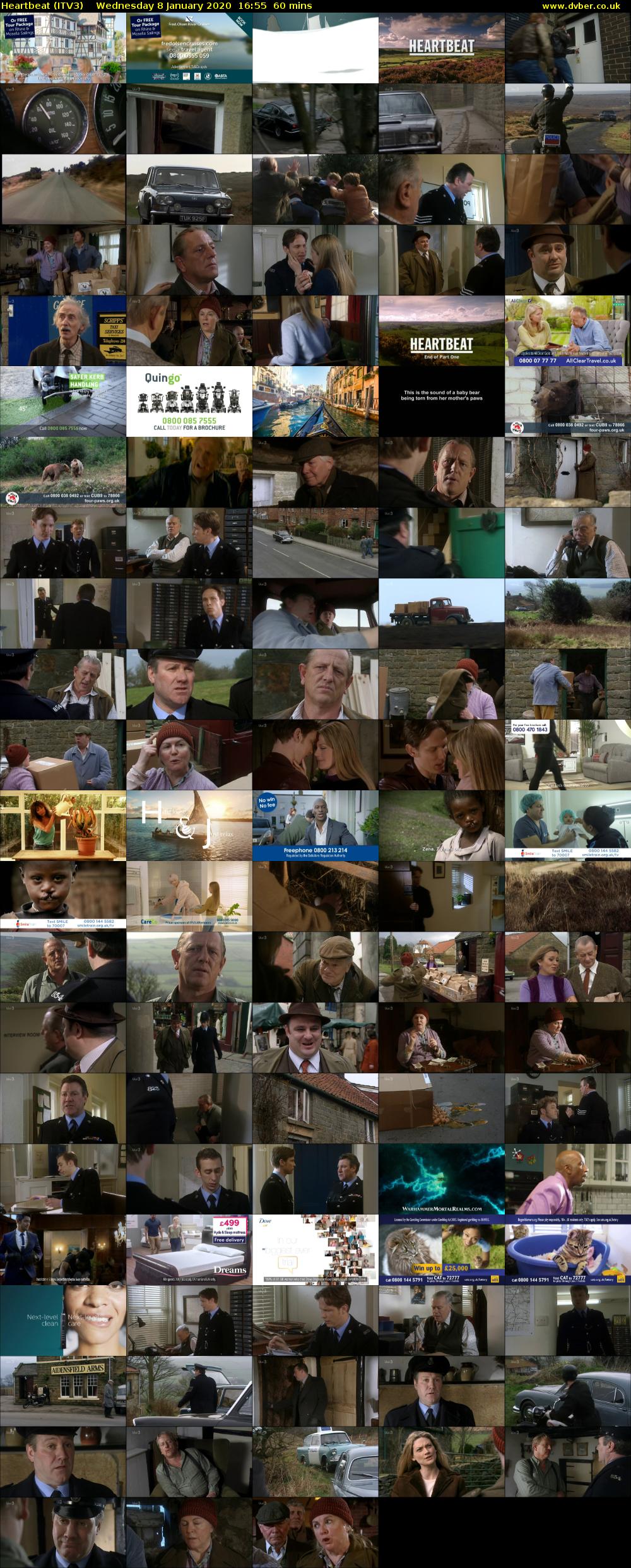 Heartbeat (ITV3) Wednesday 8 January 2020 16:55 - 17:55