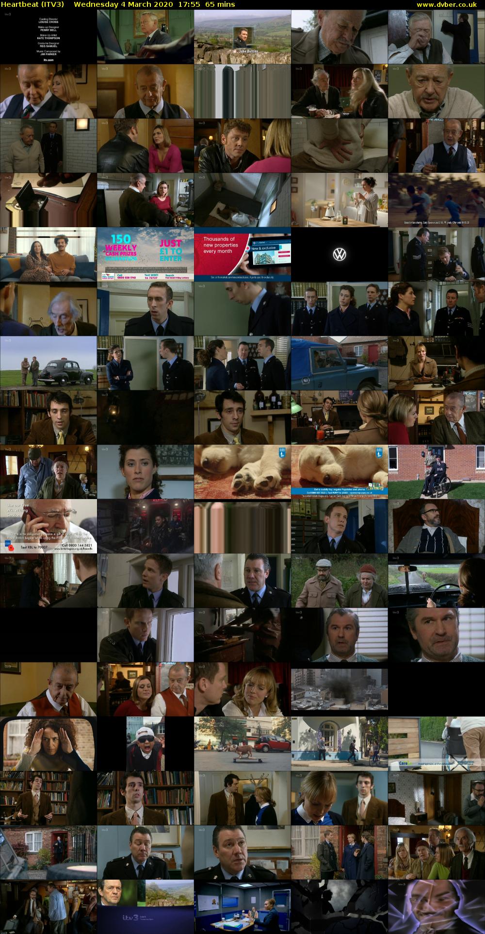 Heartbeat (ITV3) Wednesday 4 March 2020 17:55 - 19:00