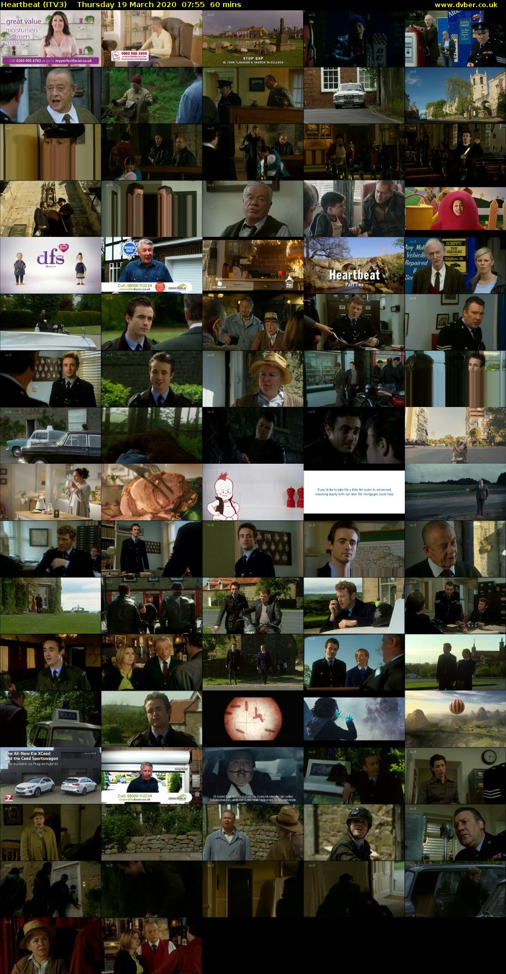 Heartbeat (ITV3) Thursday 19 March 2020 07:55 - 08:55