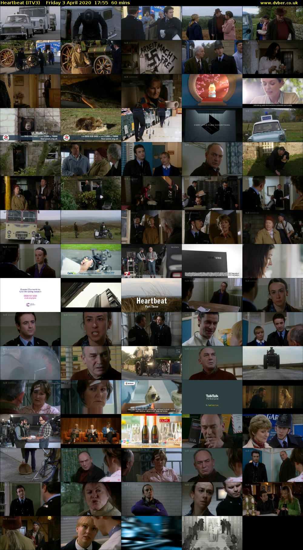 Heartbeat (ITV3) Friday 3 April 2020 17:55 - 18:55