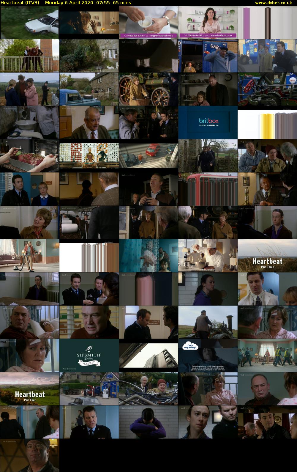 Heartbeat (ITV3) Monday 6 April 2020 07:55 - 09:00