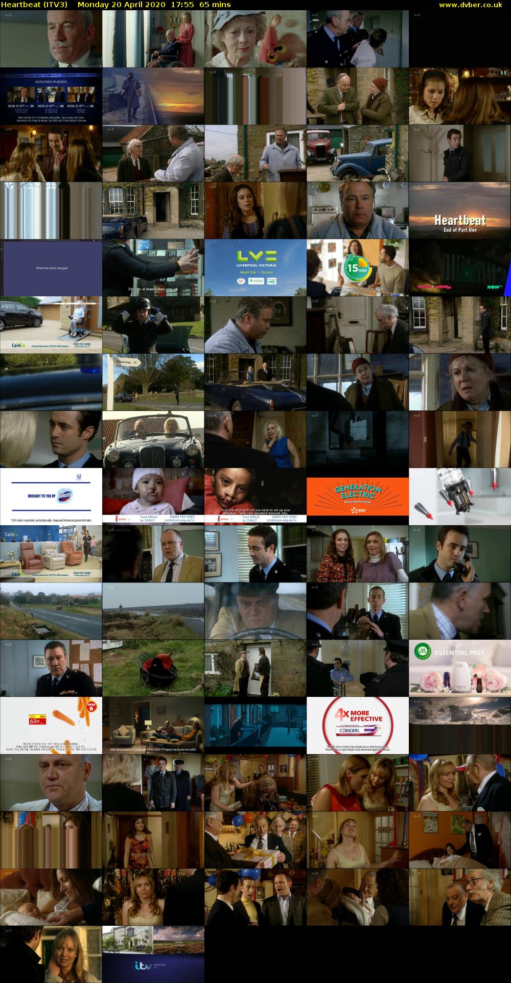 Heartbeat (ITV3) Monday 20 April 2020 17:55 - 19:00
