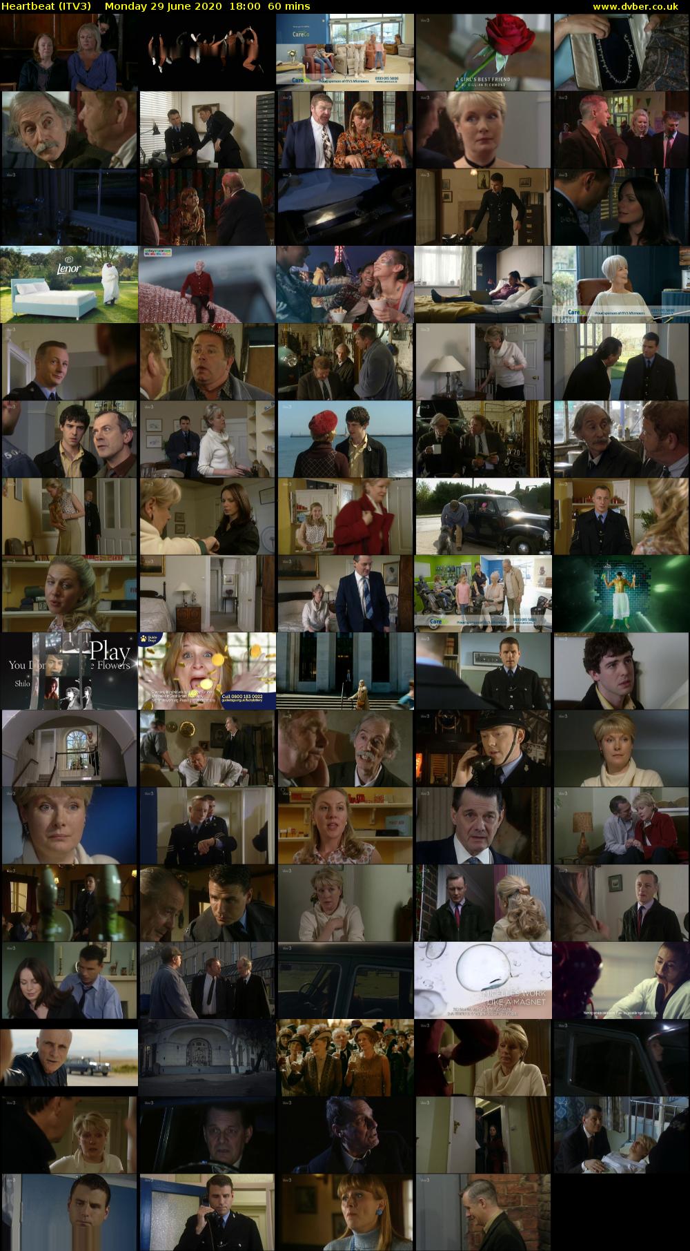 Heartbeat (ITV3) Monday 29 June 2020 18:00 - 19:00