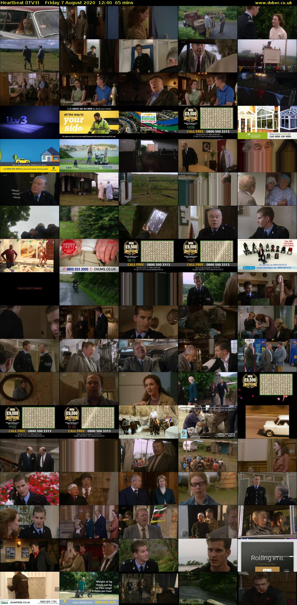 Heartbeat (ITV3) Friday 7 August 2020 12:40 - 13:45