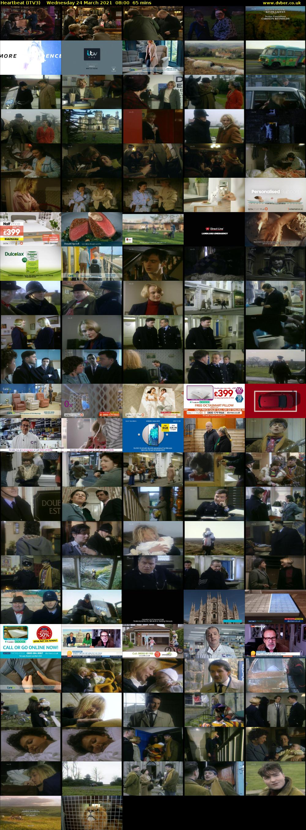 Heartbeat (ITV3) Wednesday 24 March 2021 08:00 - 09:05