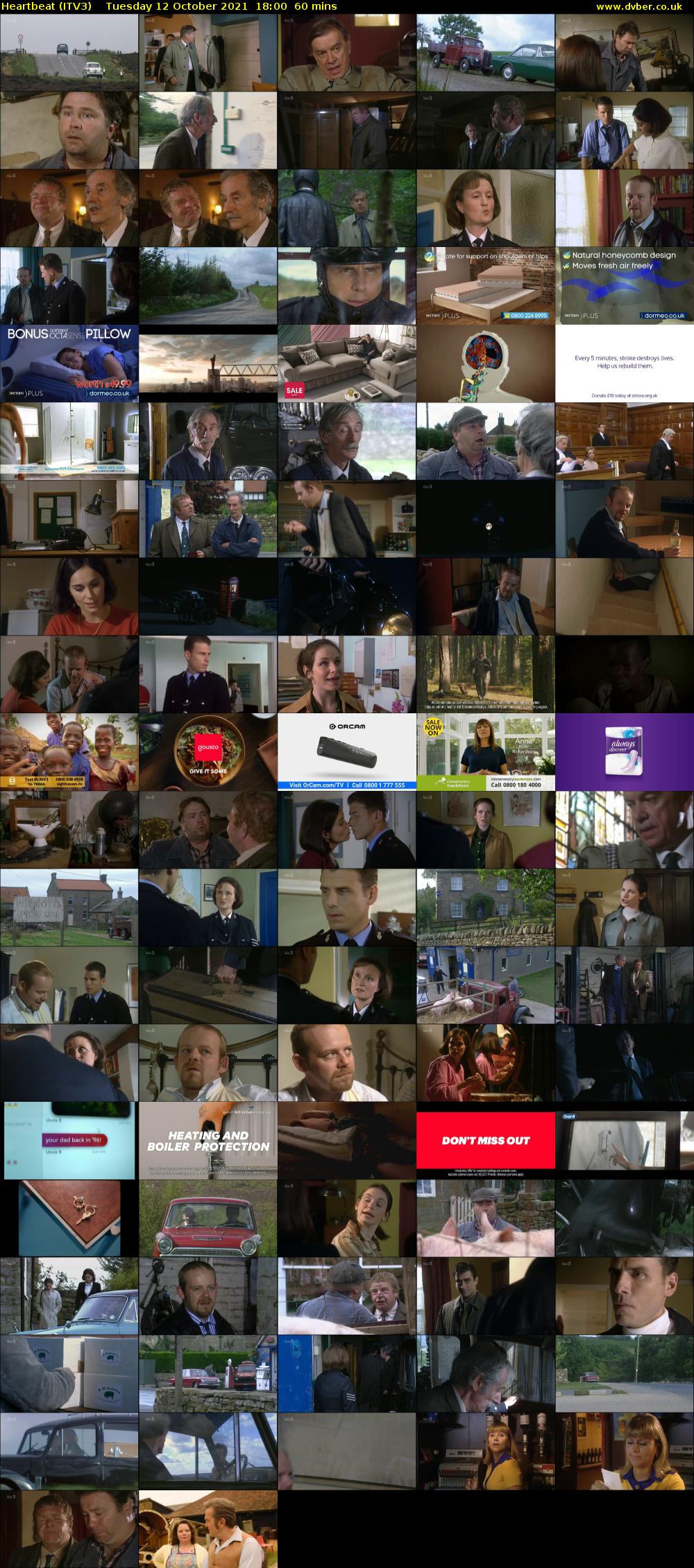 Heartbeat (ITV3) Tuesday 12 October 2021 18:00 - 19:00