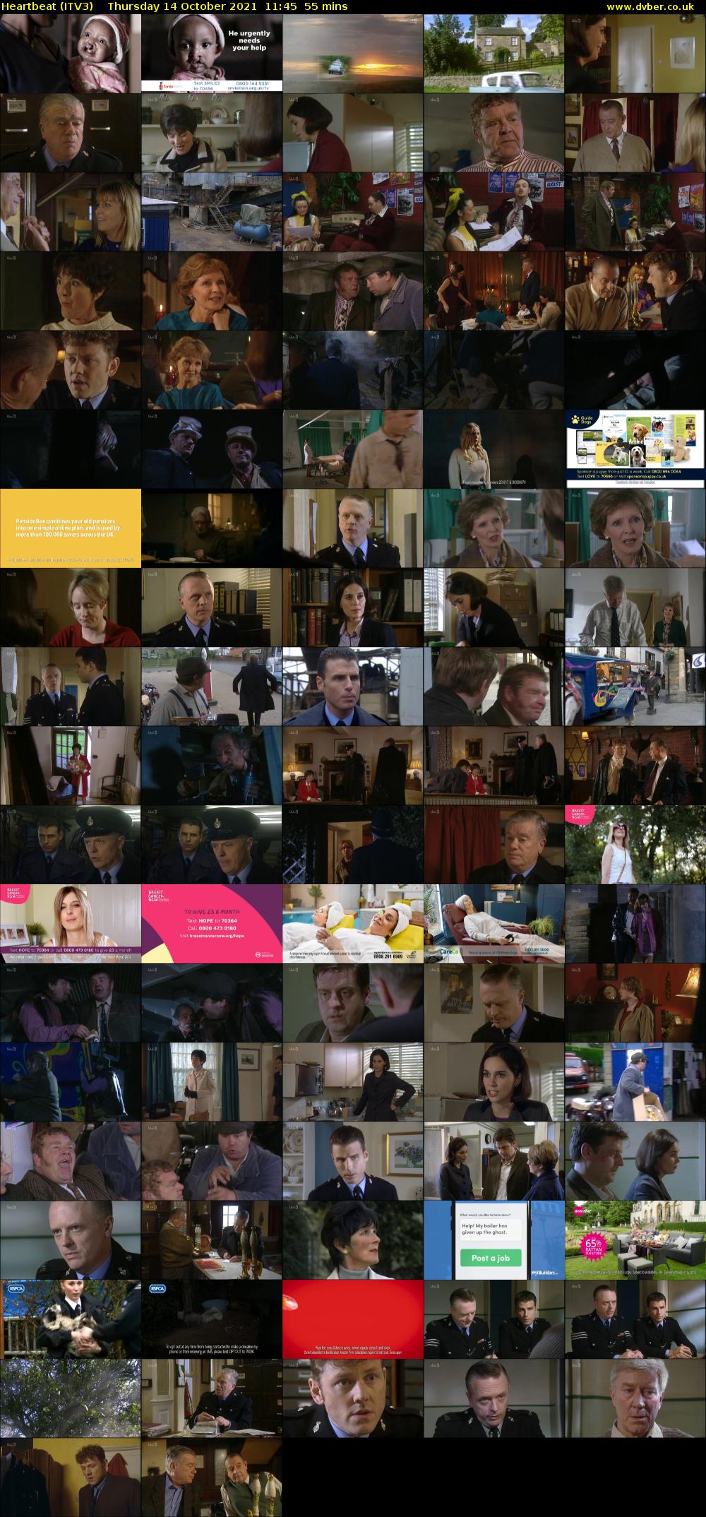 Heartbeat (ITV3) Thursday 14 October 2021 11:45 - 12:40