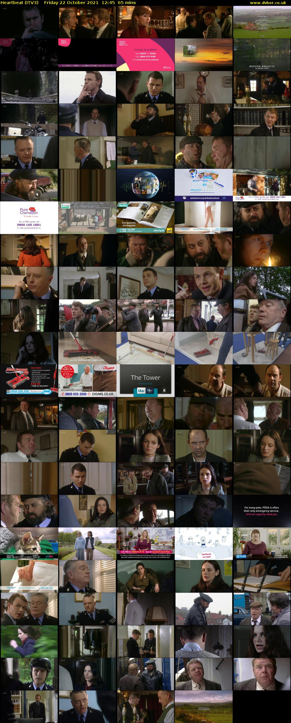 Heartbeat (ITV3) Friday 22 October 2021 12:45 - 13:50