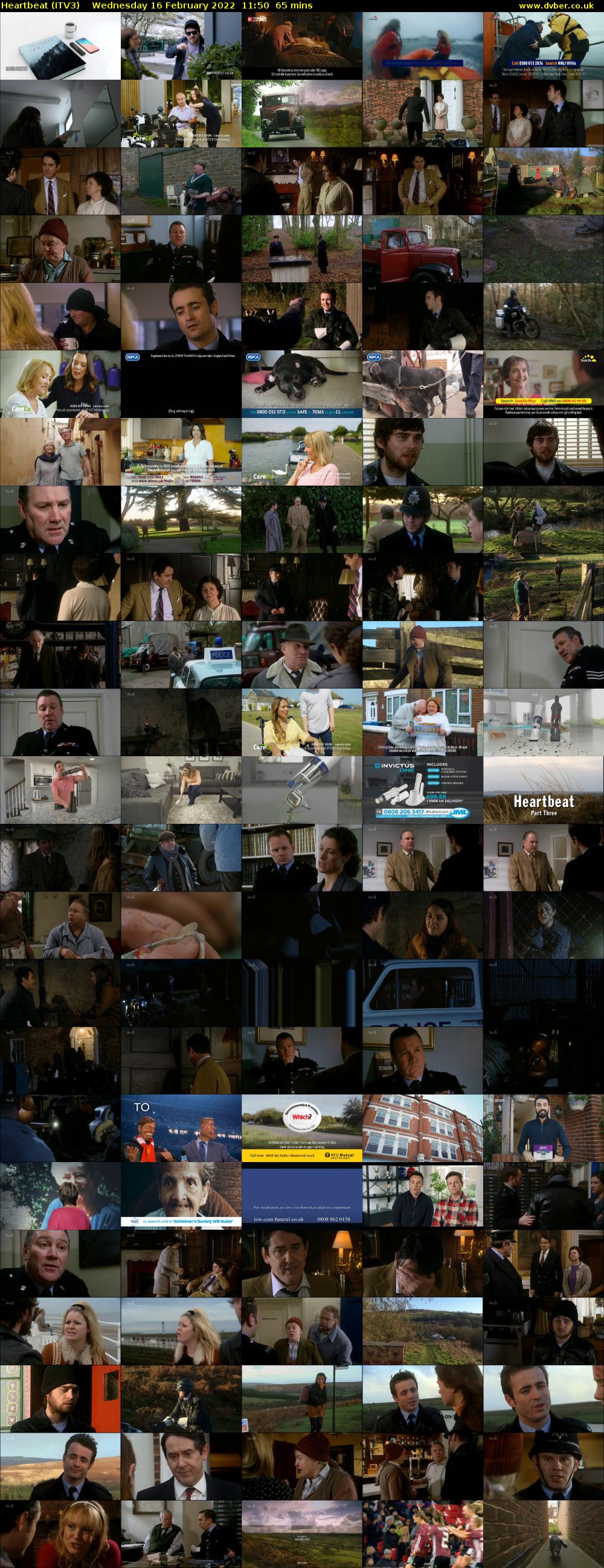 Heartbeat (ITV3) Wednesday 16 February 2022 11:50 - 12:55