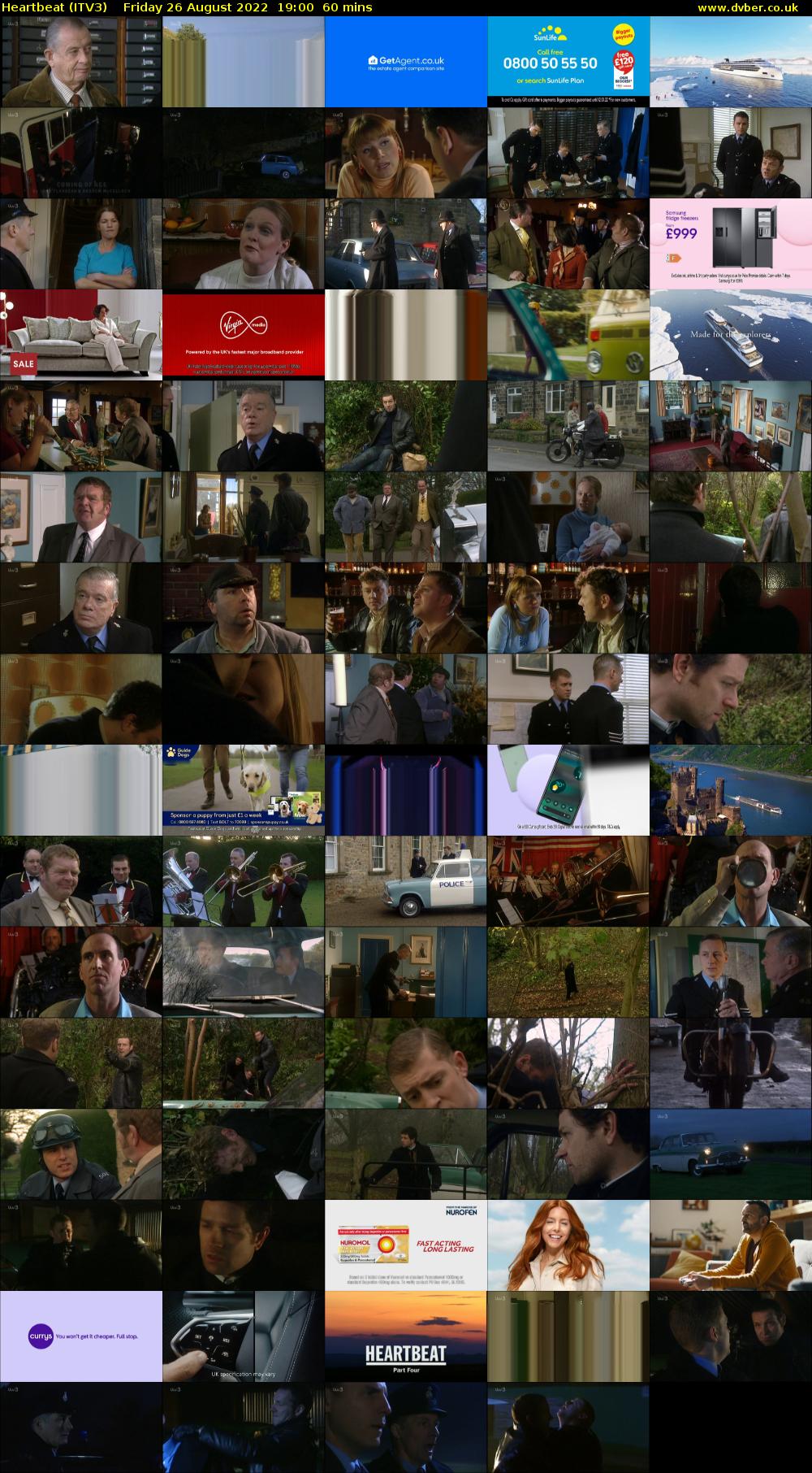 Heartbeat (ITV3) Friday 26 August 2022 19:00 - 20:00