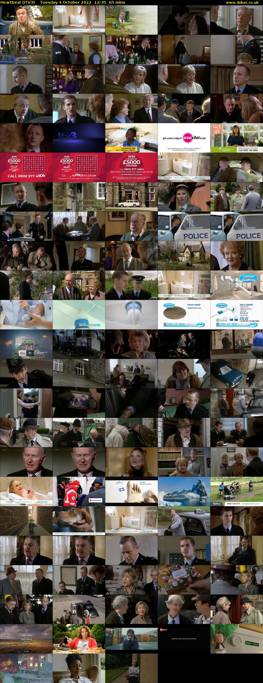 Heartbeat (ITV3) Tuesday 4 October 2022 12:35 - 13:40