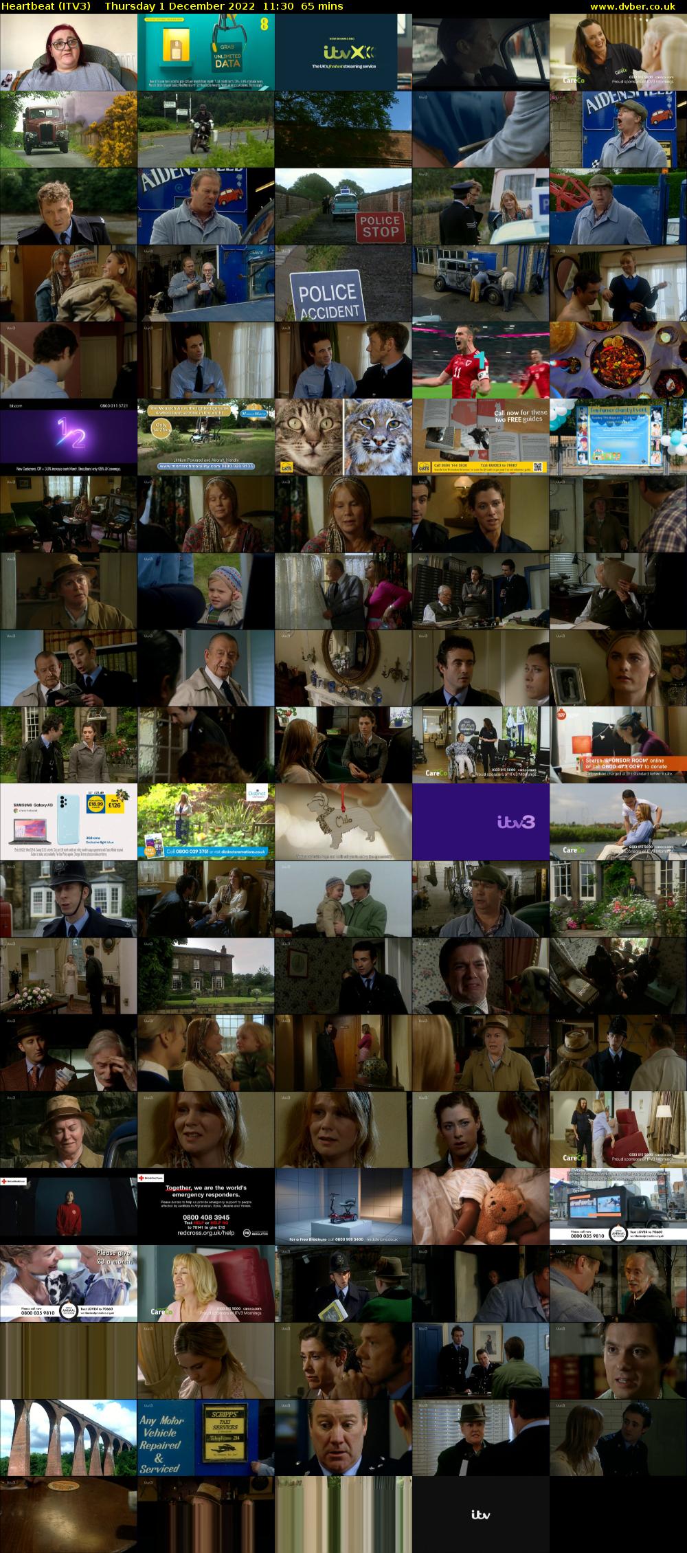 Heartbeat (ITV3) Thursday 1 December 2022 11:30 - 12:35