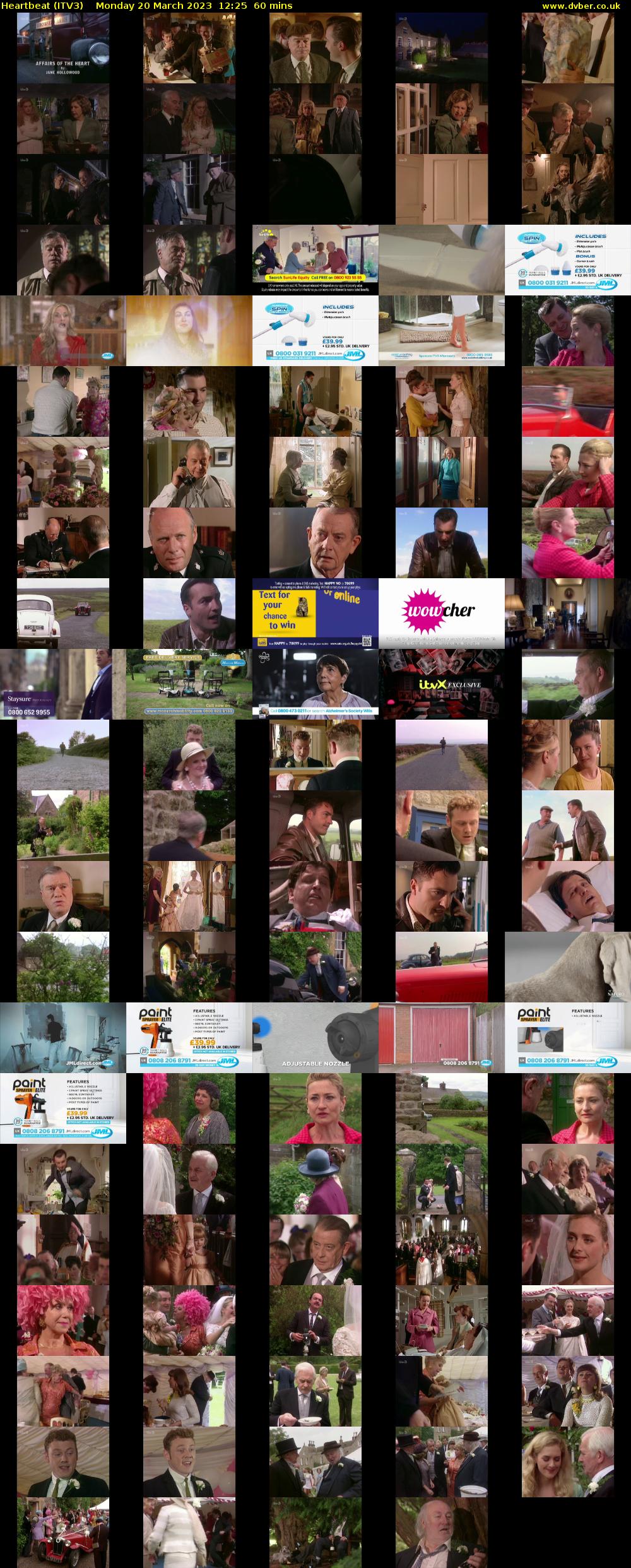 Heartbeat (ITV3) Monday 20 March 2023 12:25 - 13:25