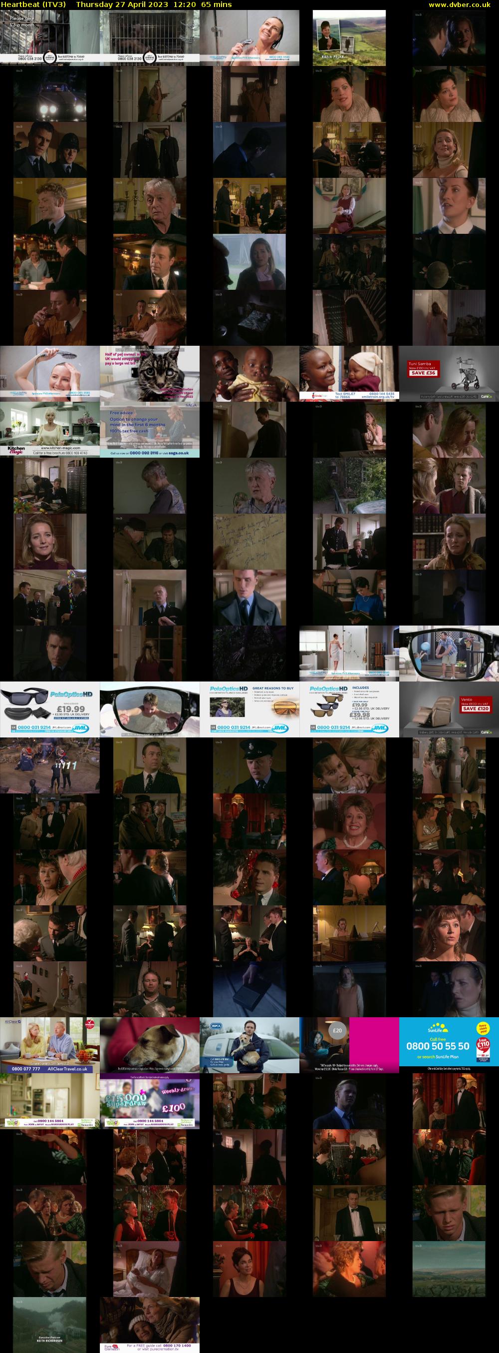 Heartbeat (ITV3) Thursday 27 April 2023 12:20 - 13:25