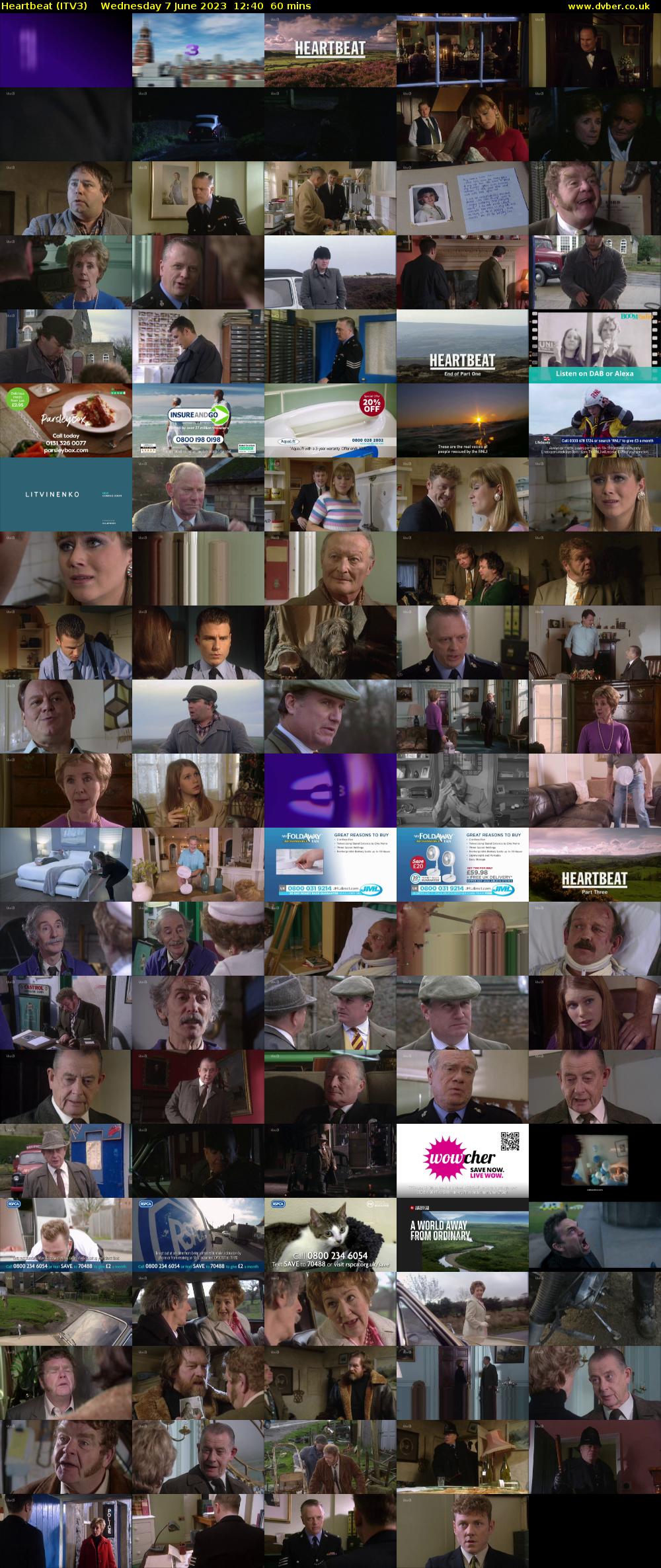 Heartbeat (ITV3) Wednesday 7 June 2023 12:40 - 13:40
