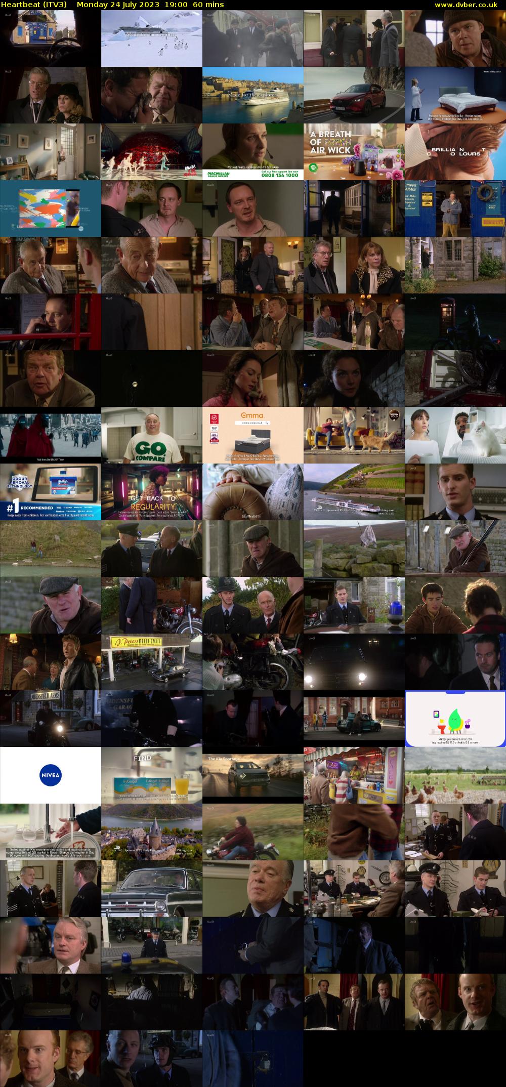 Heartbeat (ITV3) Monday 24 July 2023 19:00 - 20:00