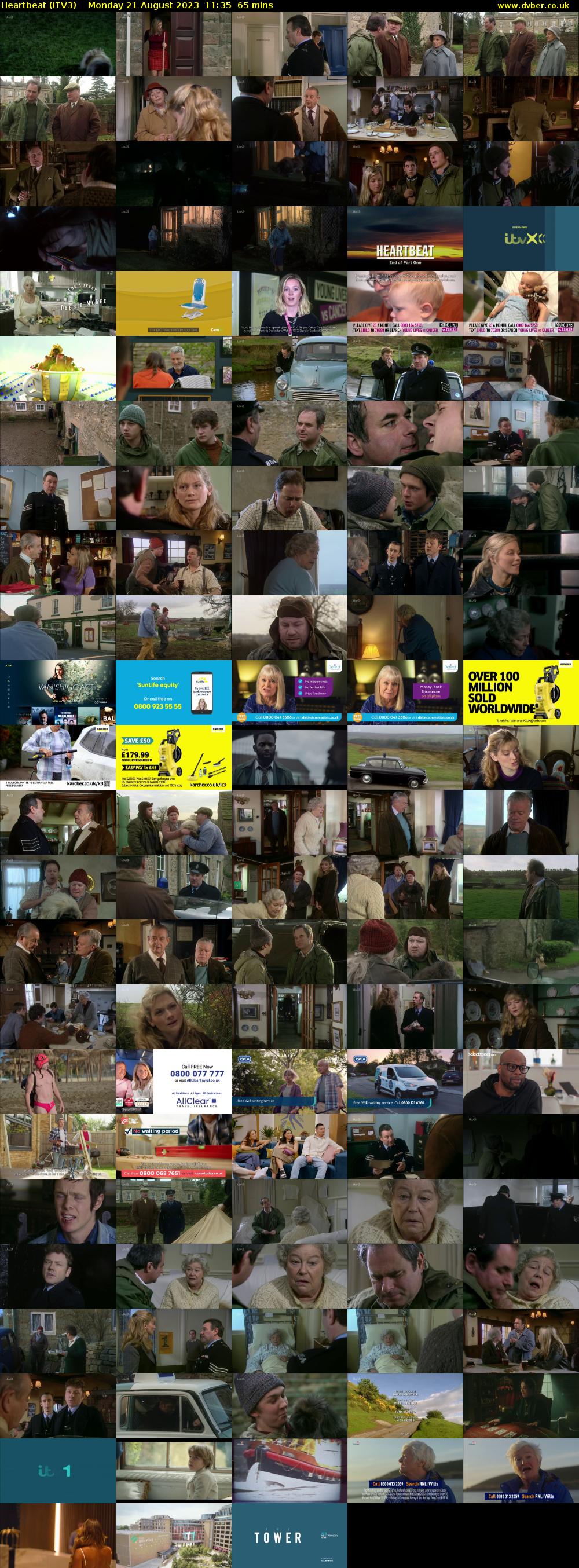 Heartbeat (ITV3) Monday 21 August 2023 11:35 - 12:40