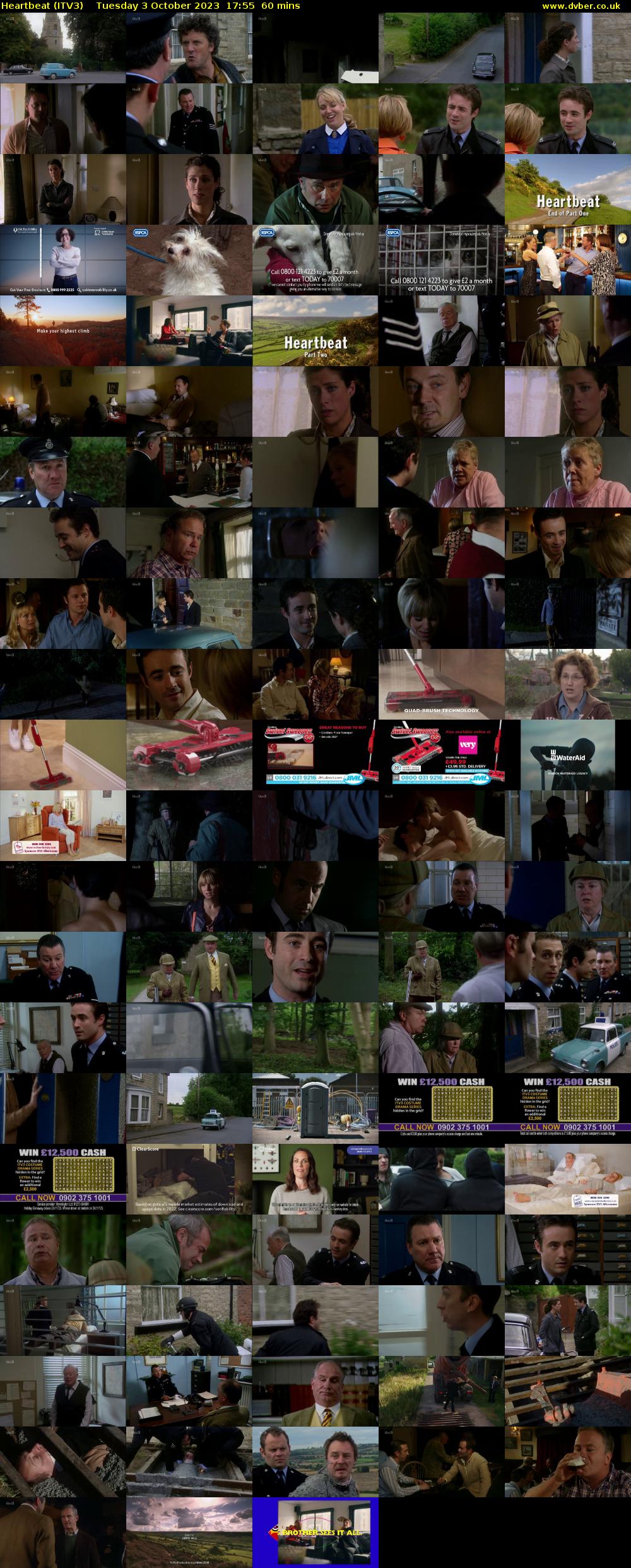 Heartbeat (ITV3) Tuesday 3 October 2023 17:55 - 18:55