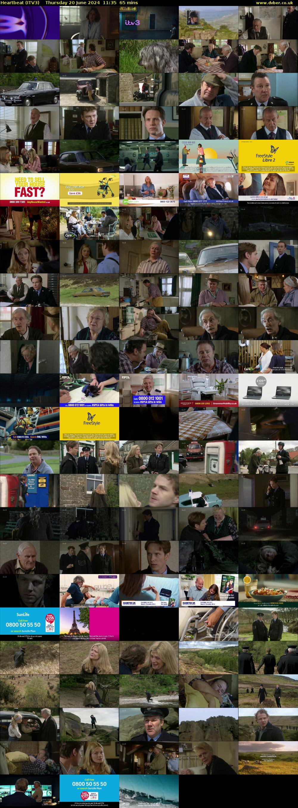 Heartbeat (ITV3) Thursday 20 June 2024 11:35 - 12:40