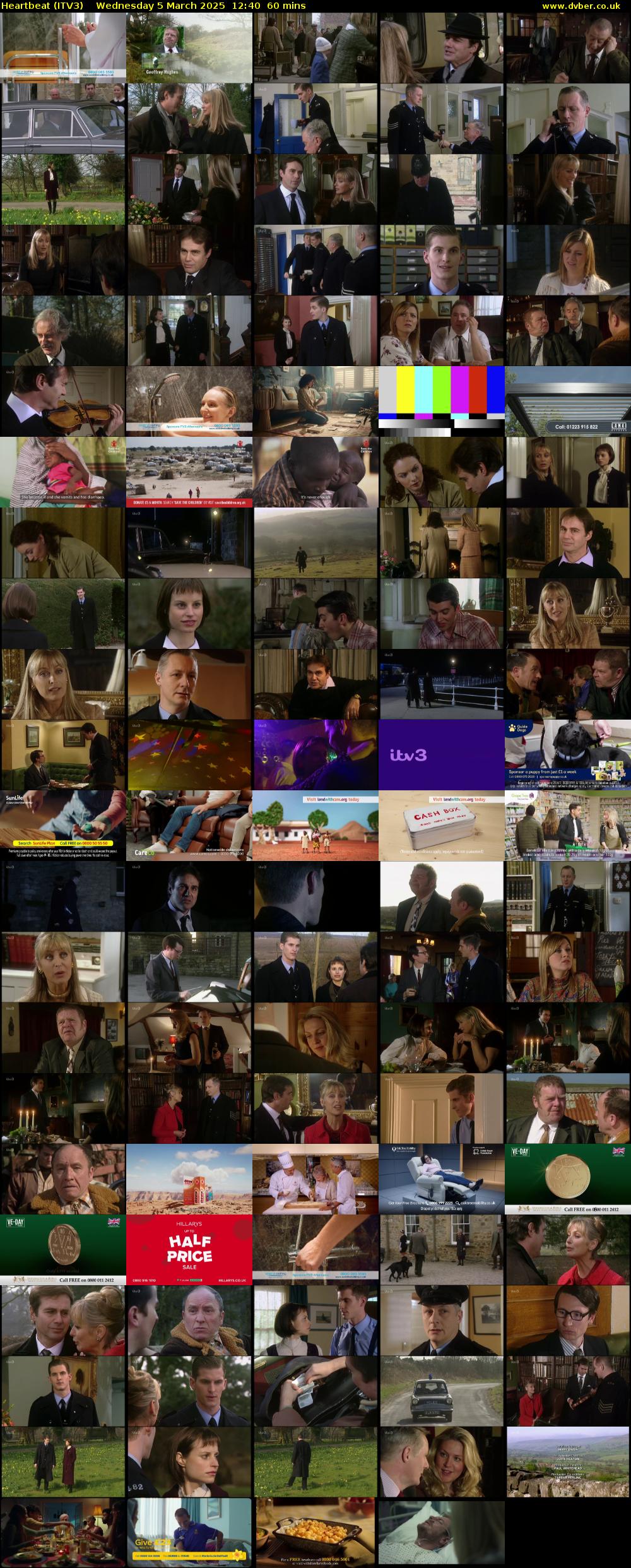 Heartbeat (ITV3) Wednesday 5 March 2025 12:40 - 13:40