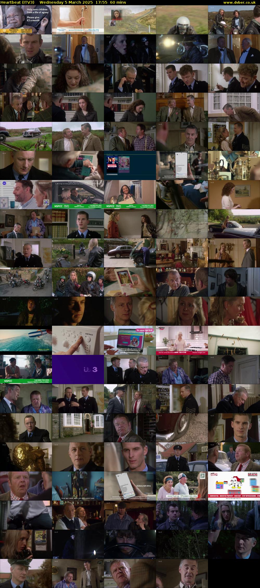 Heartbeat (ITV3) Wednesday 5 March 2025 17:55 - 18:55
