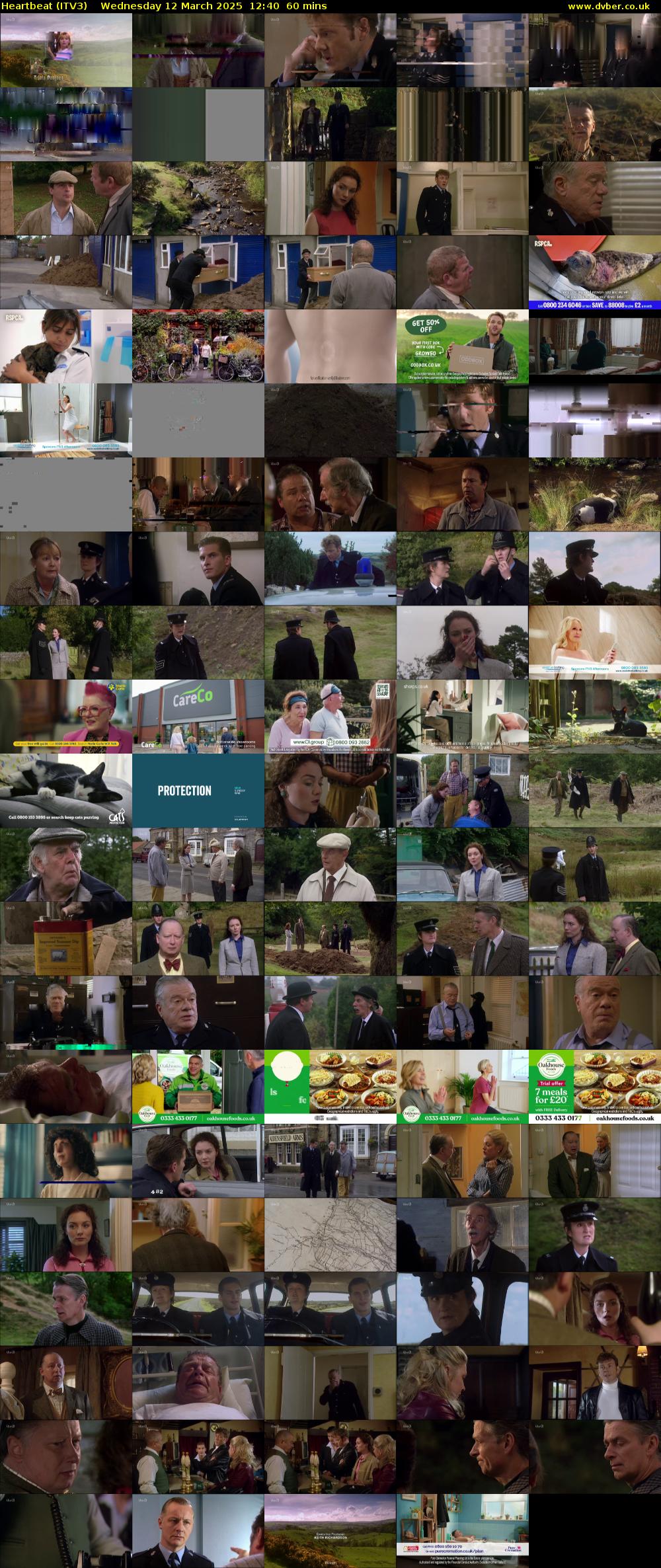 Heartbeat (ITV3) Wednesday 12 March 2025 12:40 - 13:40