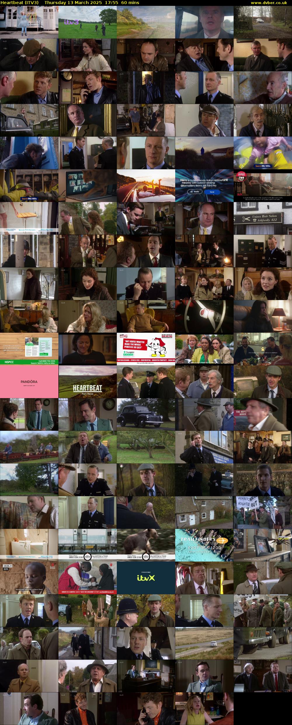 Heartbeat (ITV3) Thursday 13 March 2025 17:55 - 18:55