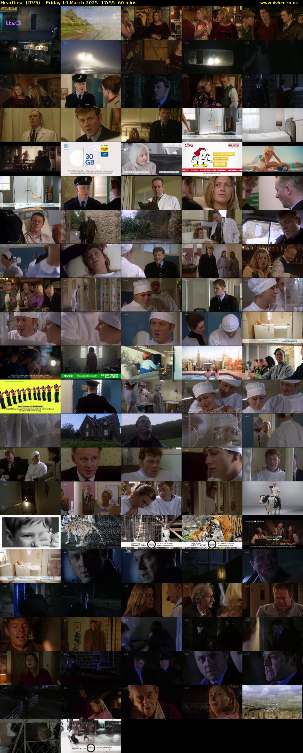 Heartbeat (ITV3) Friday 14 March 2025 17:55 - 18:55