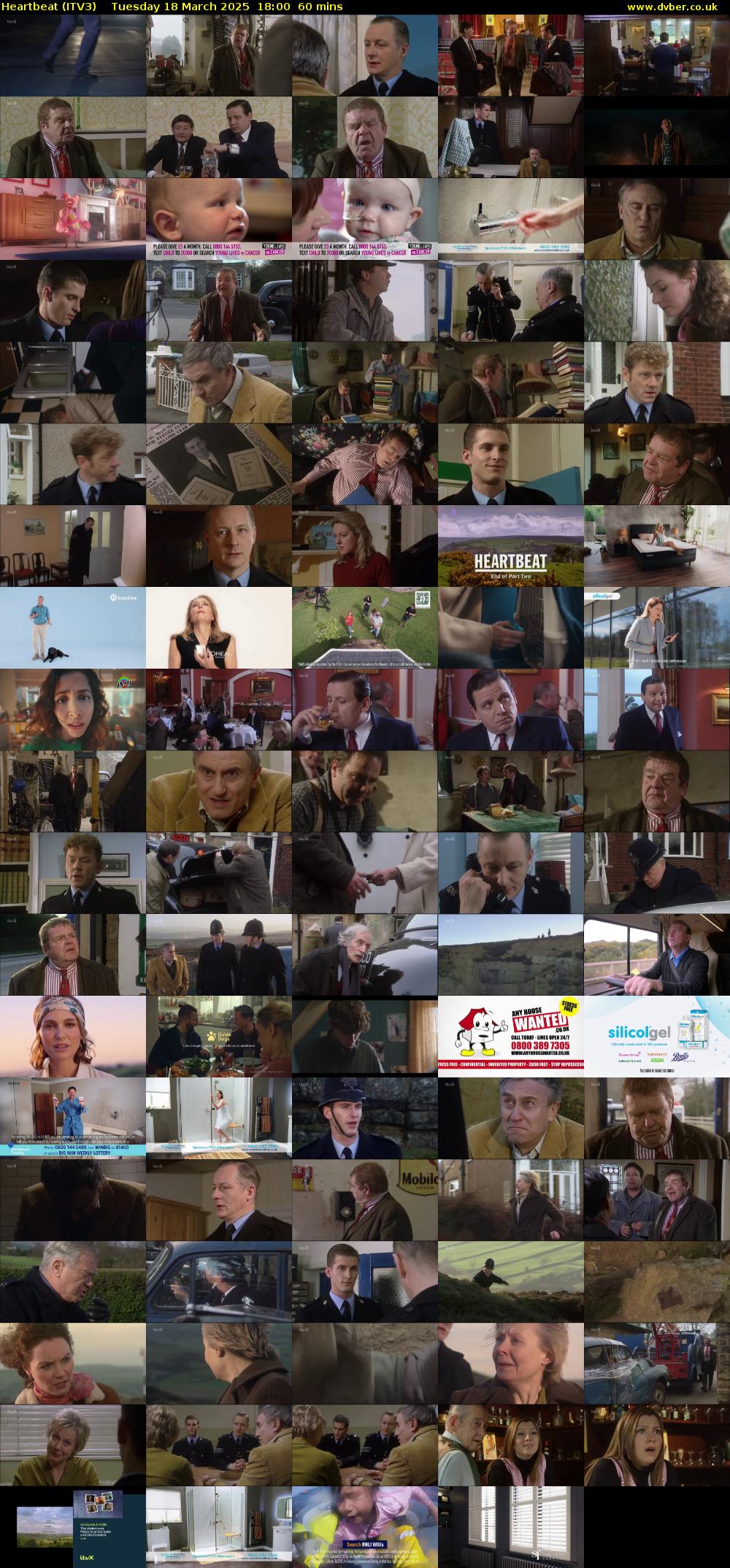 Heartbeat (ITV3) Tuesday 18 March 2025 18:00 - 19:00