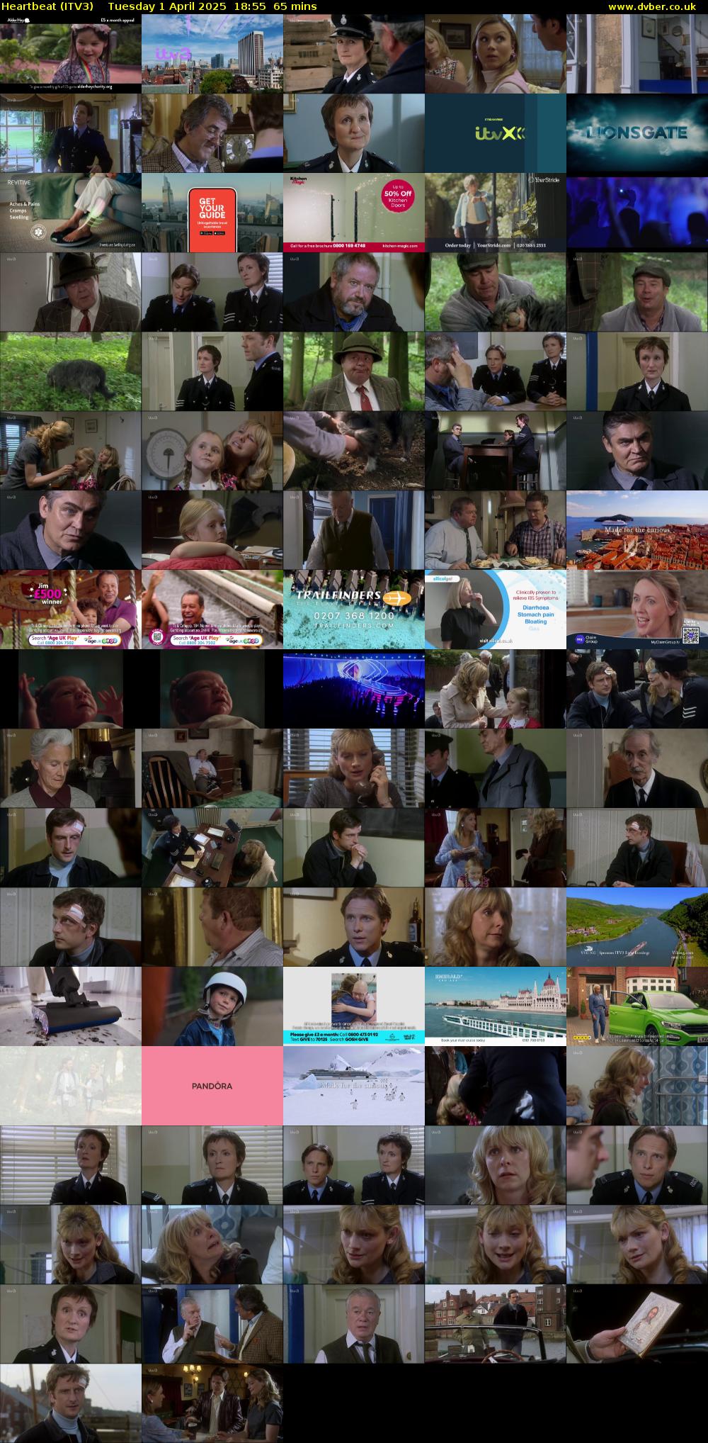 Heartbeat (ITV3) Tuesday 1 April 2025 18:55 - 20:00