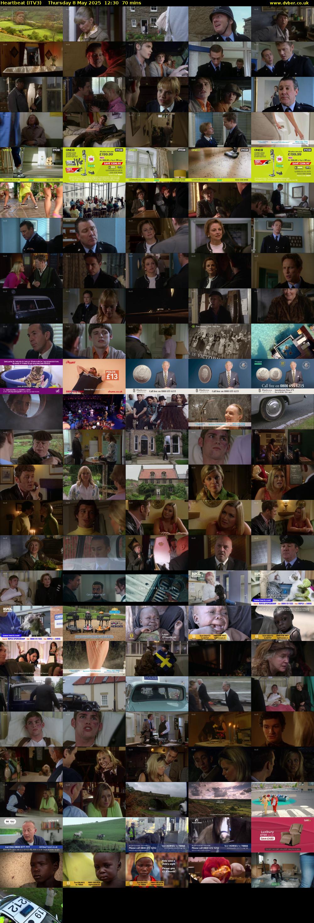 Heartbeat (ITV3) Thursday 8 May 2025 12:30 - 13:40