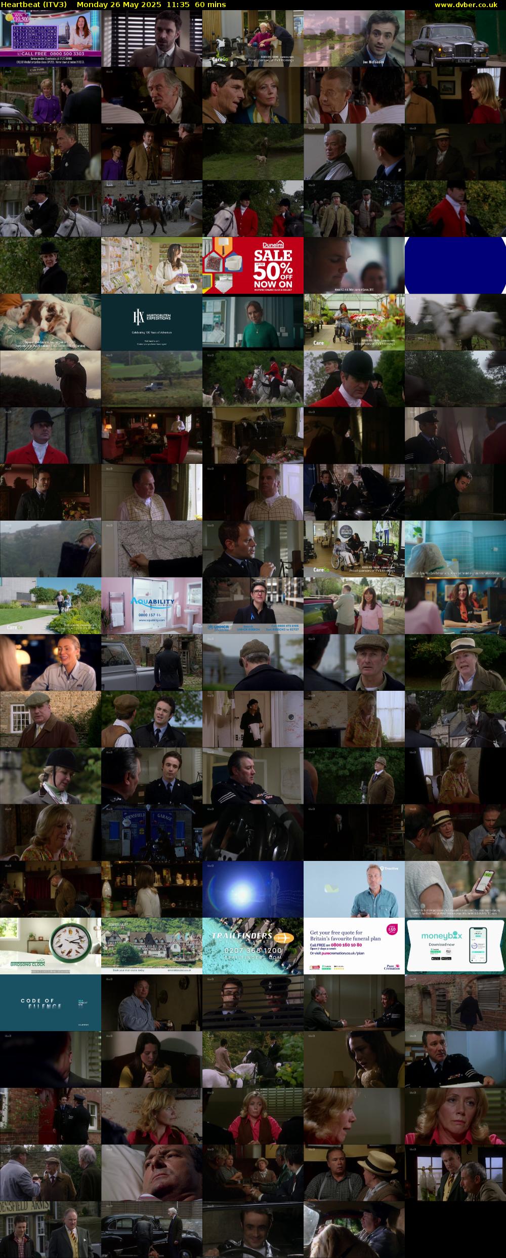 Heartbeat (ITV3) Monday 26 May 2025 11:35 - 12:35