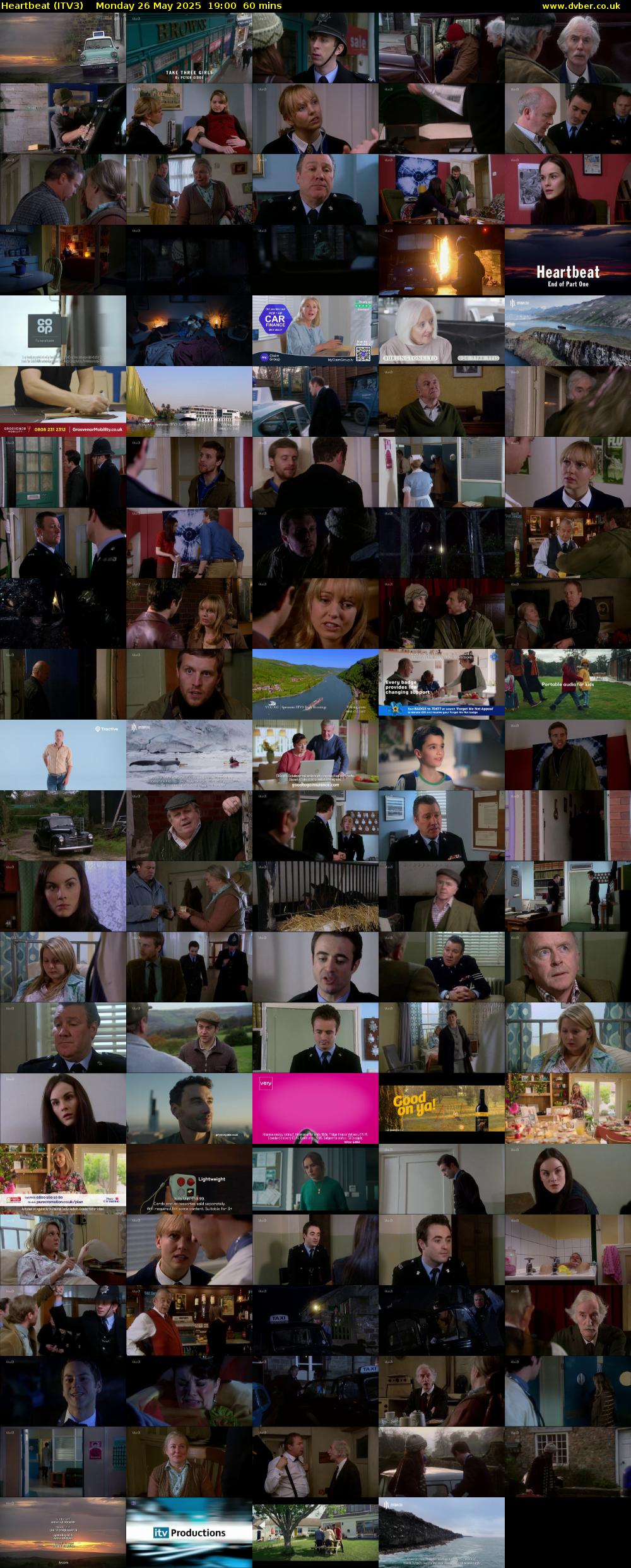 Heartbeat (ITV3) Monday 26 May 2025 19:00 - 20:00