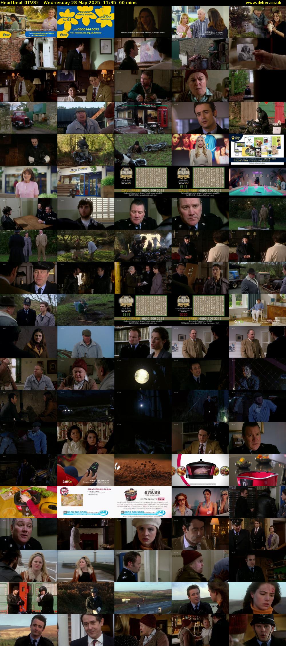 Heartbeat (ITV3) Wednesday 28 May 2025 11:35 - 12:35