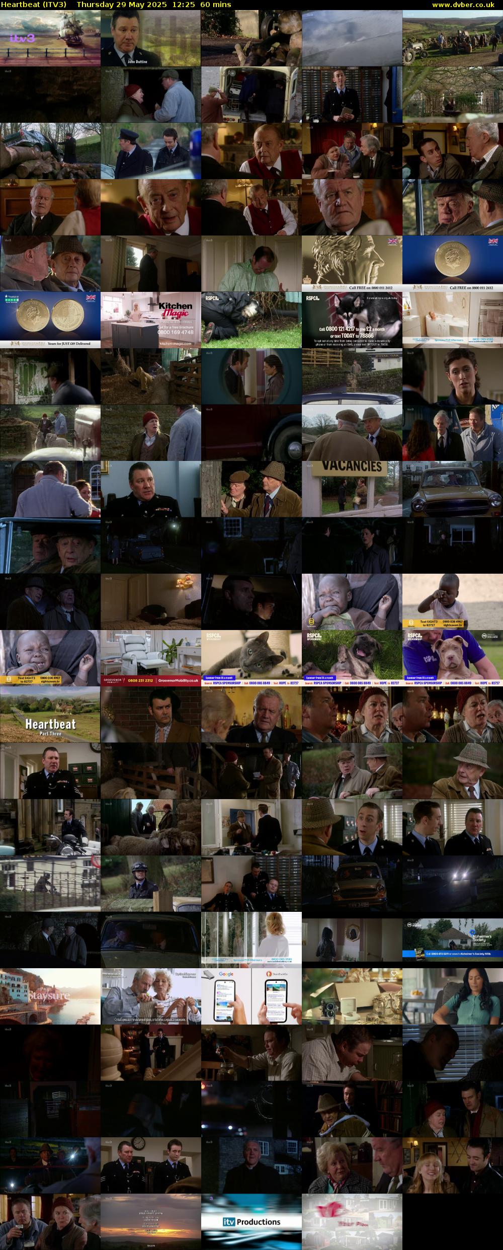 Heartbeat (ITV3) Thursday 29 May 2025 12:25 - 13:25