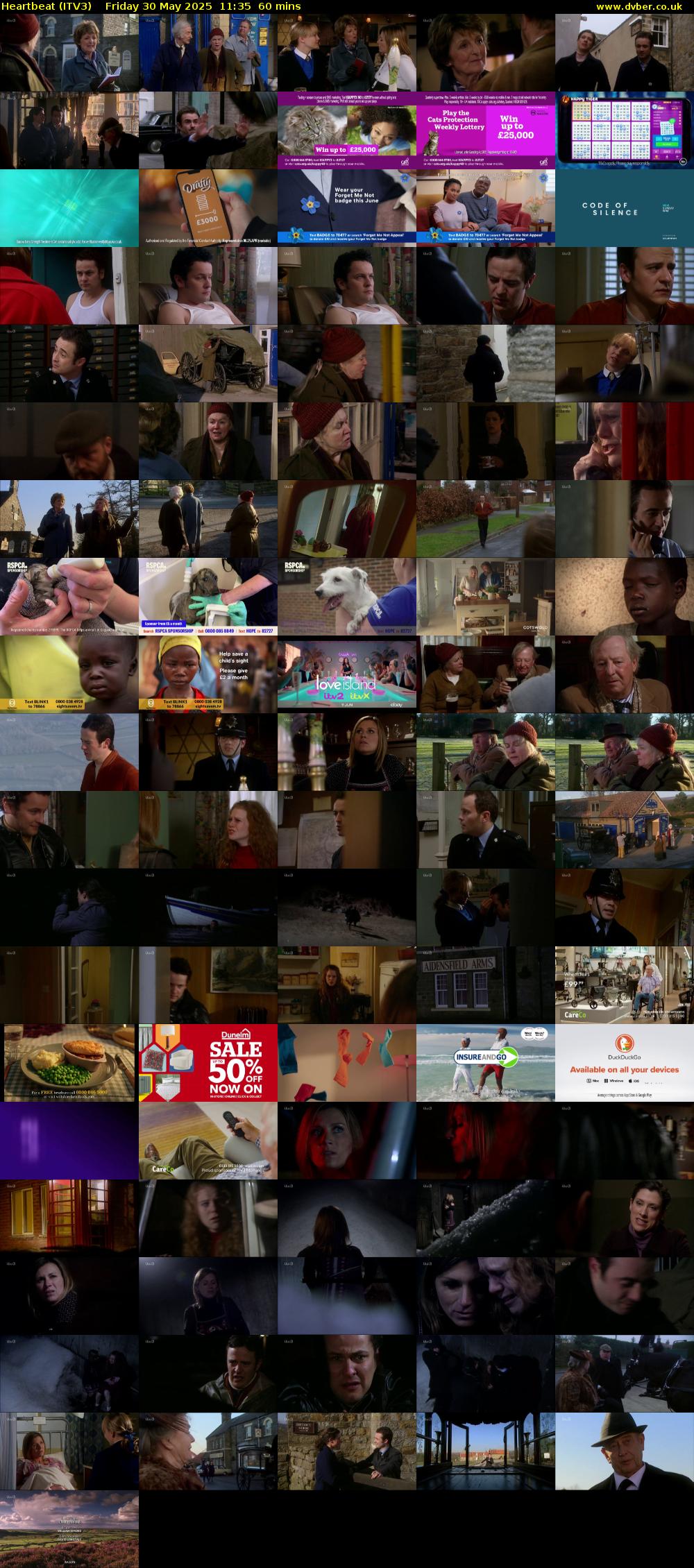 Heartbeat (ITV3) Friday 30 May 2025 11:35 - 12:35