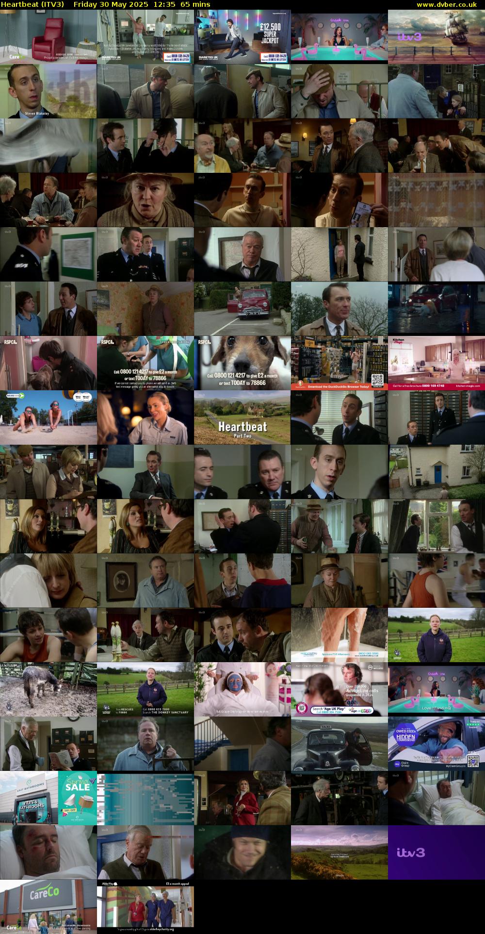 Heartbeat (ITV3) Friday 30 May 2025 12:35 - 13:40