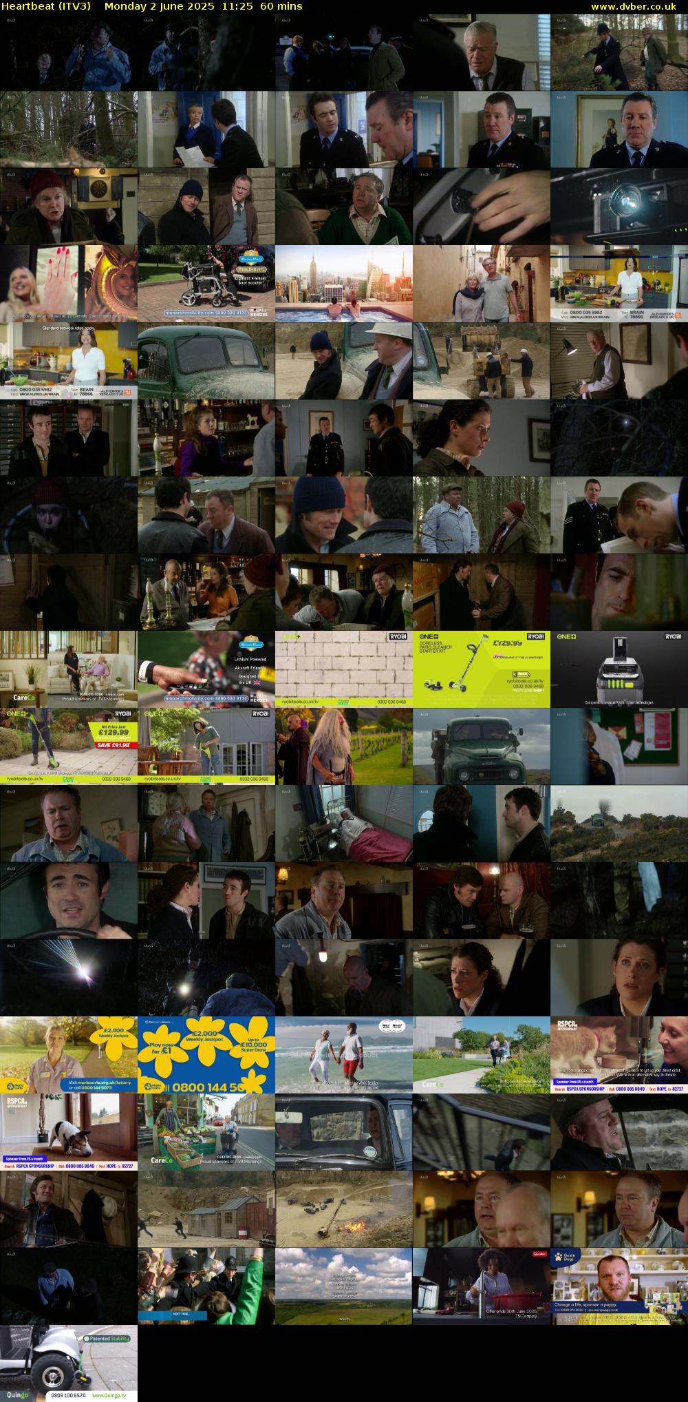 Heartbeat (ITV3) Monday 2 June 2025 11:25 - 12:25