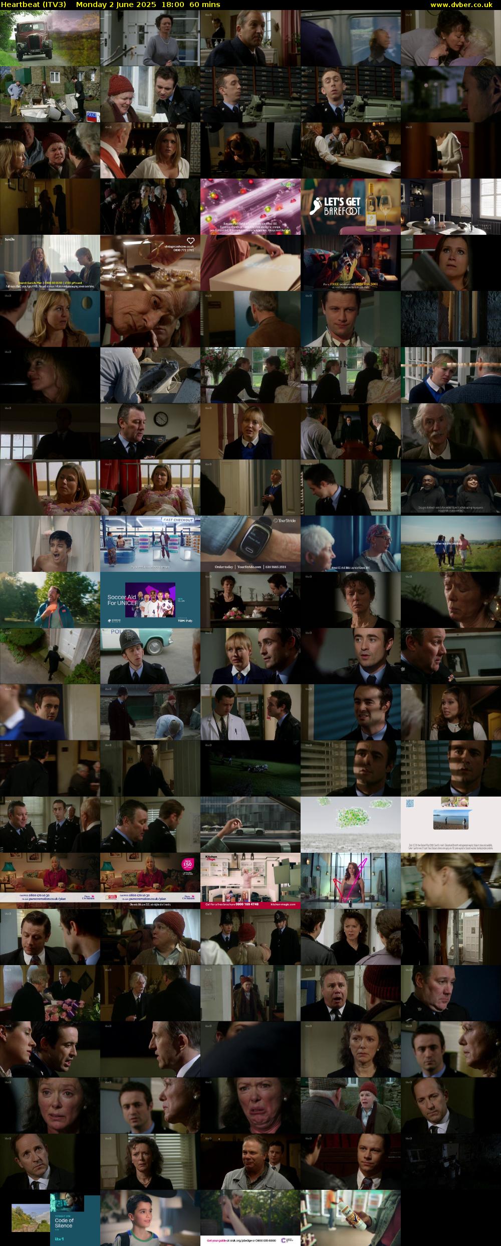 Heartbeat (ITV3) Monday 2 June 2025 18:00 - 19:00