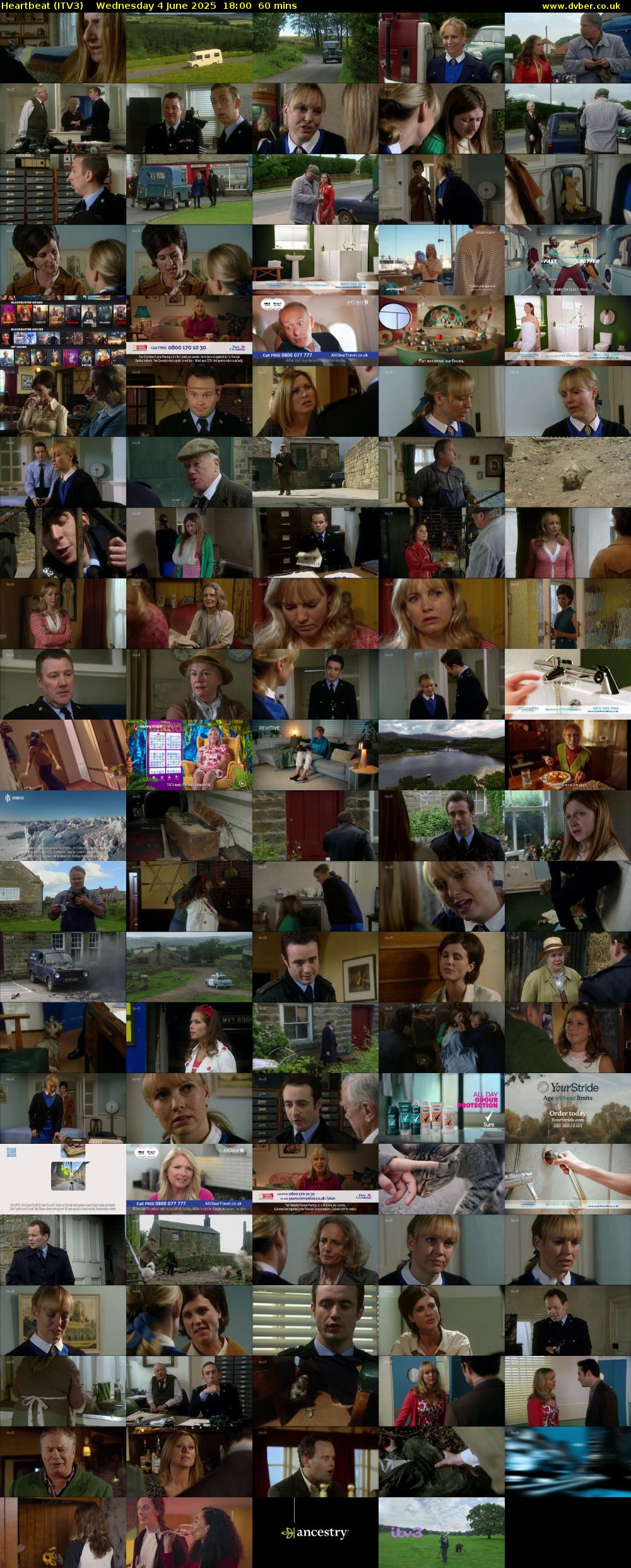 Heartbeat (ITV3) Wednesday 4 June 2025 18:00 - 19:00