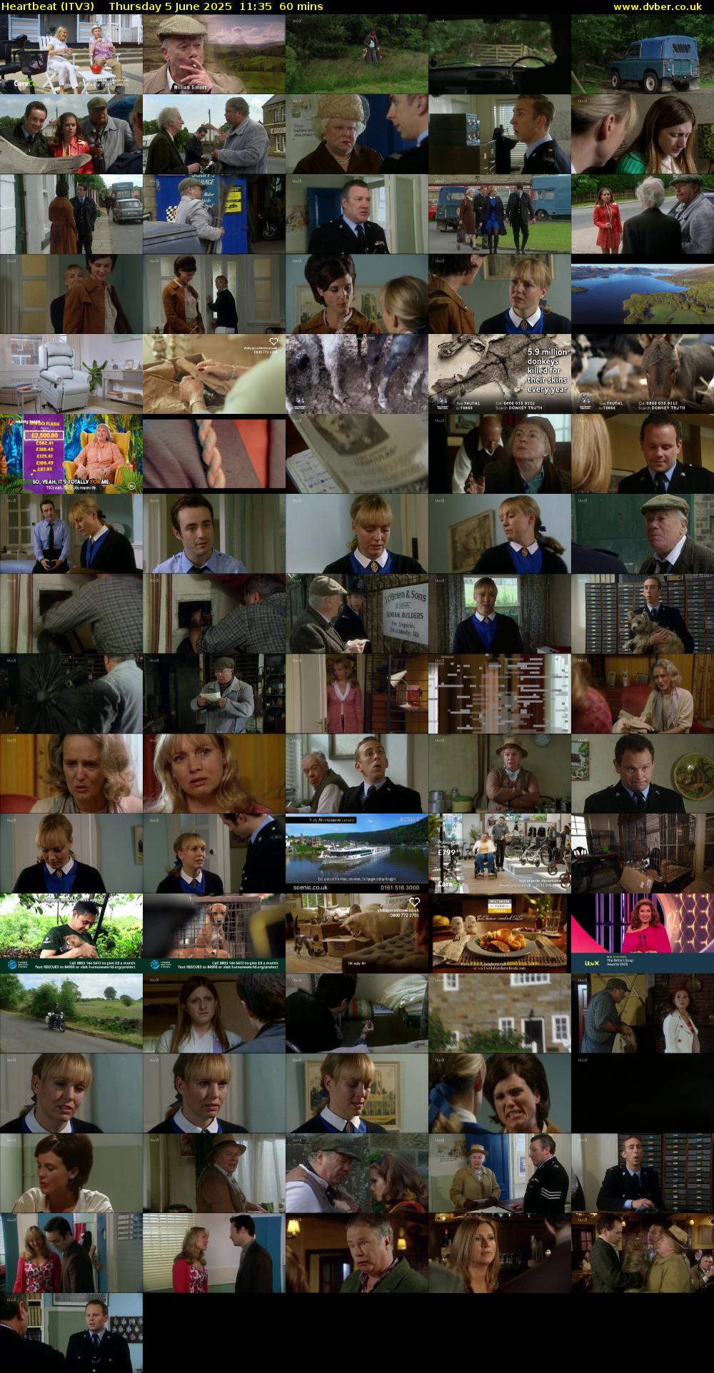 Heartbeat (ITV3) Thursday 5 June 2025 11:35 - 12:35
