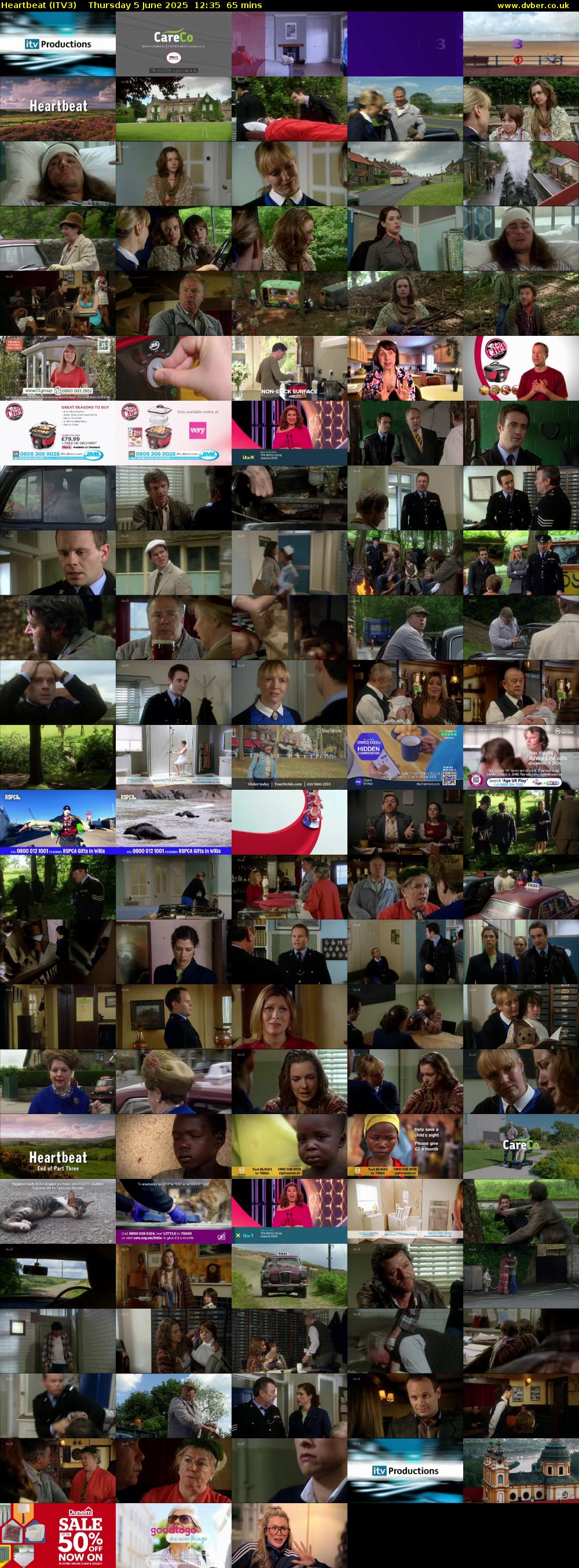 Heartbeat (ITV3) Thursday 5 June 2025 12:35 - 13:40
