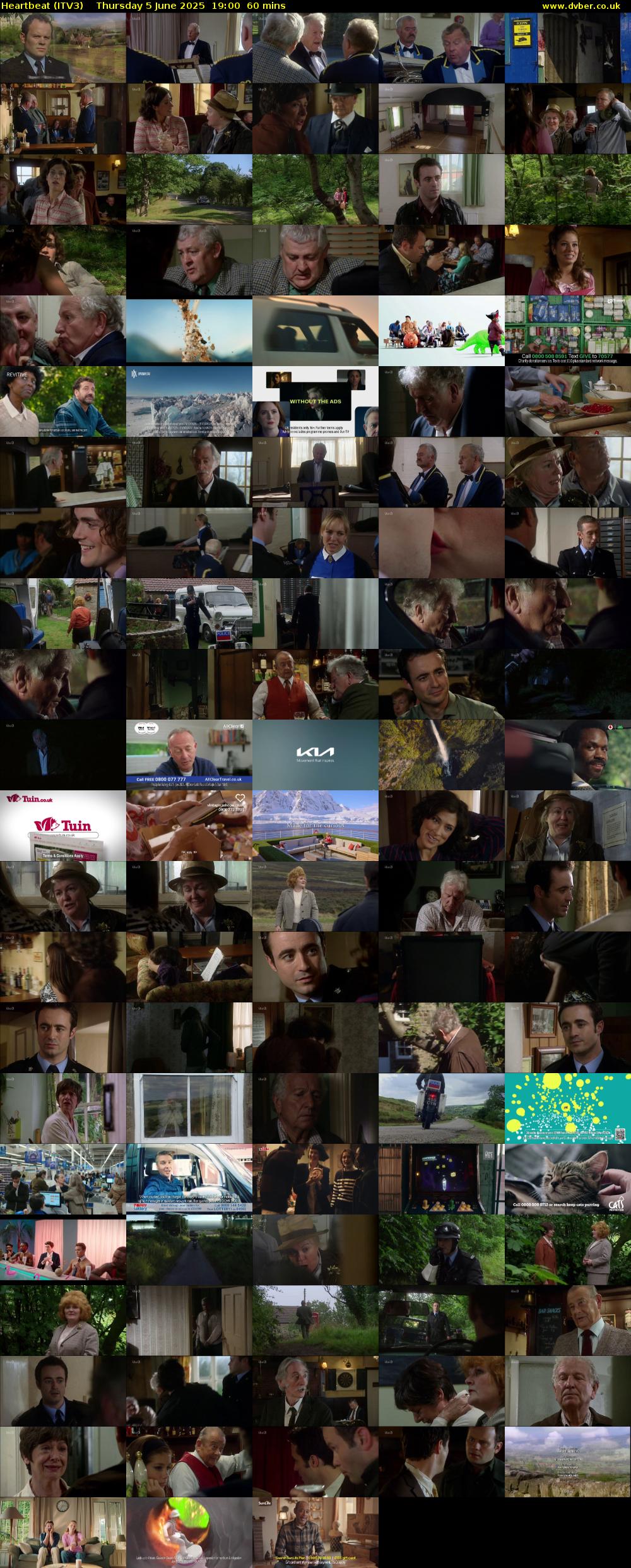 Heartbeat (ITV3) Thursday 5 June 2025 19:00 - 20:00
