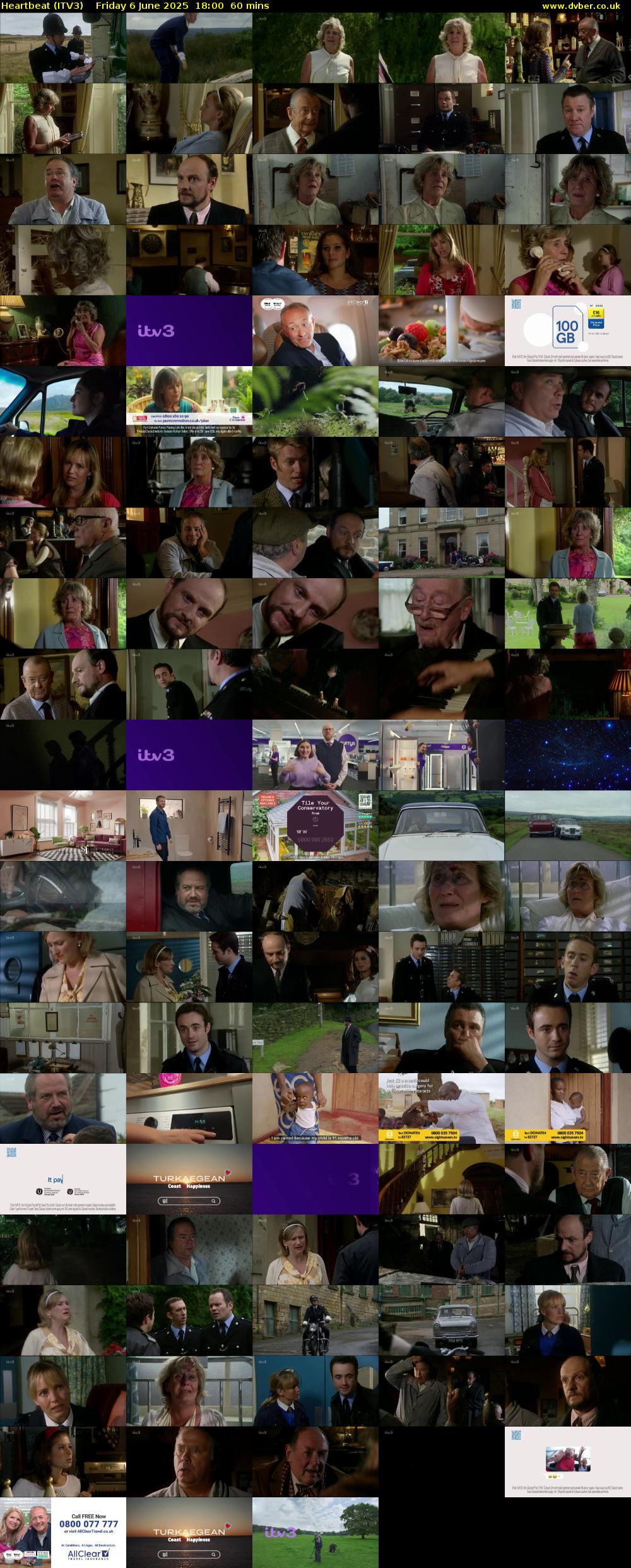 Heartbeat (ITV3) Friday 6 June 2025 18:00 - 19:00